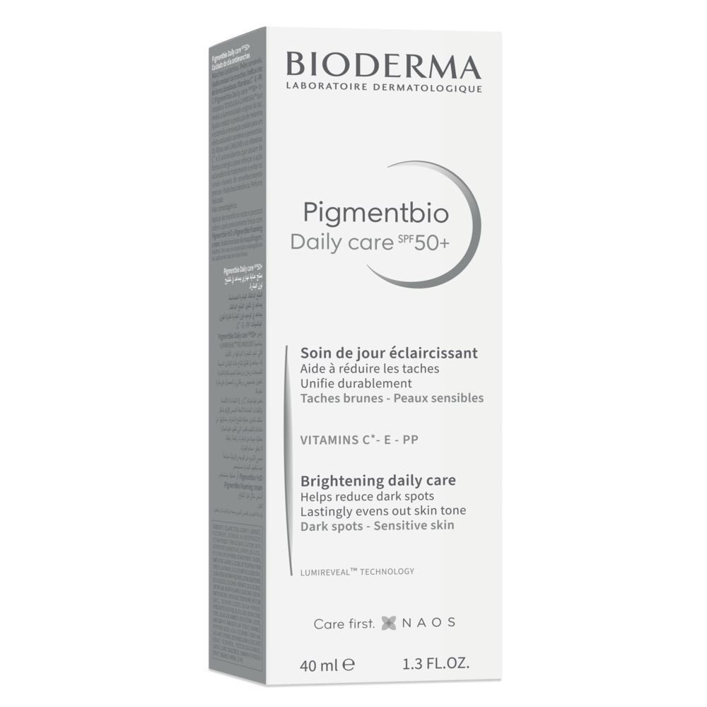 Bioderma Gesichtspflege Pigmentbio Tägliche Pflege LSF 50+ -, gegen Hautunreinheiten