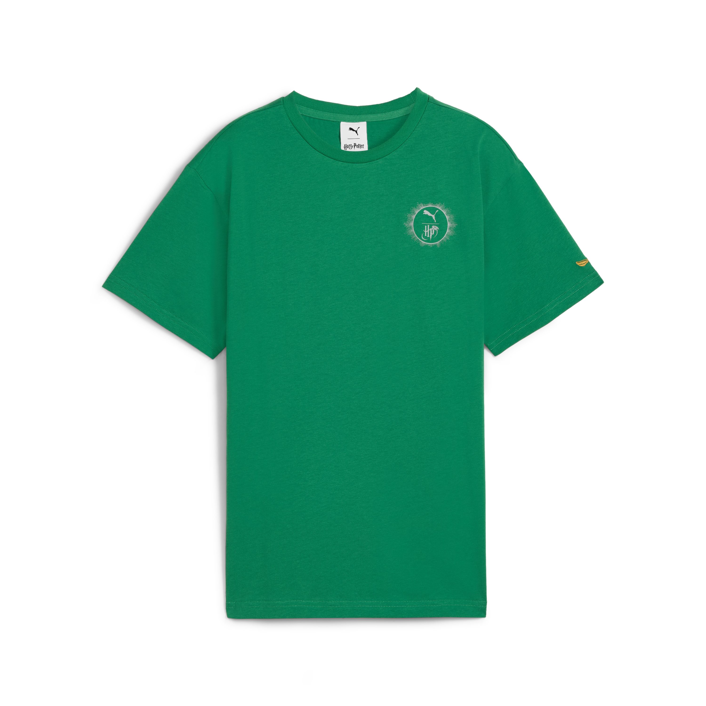 PUMA T-Shirt X HARRY POTTER RELAXED GRAPHIC TEE sportlicher Stil, Rundhalsausschnitt, Kurzarmdesign – Bild 4 von 5