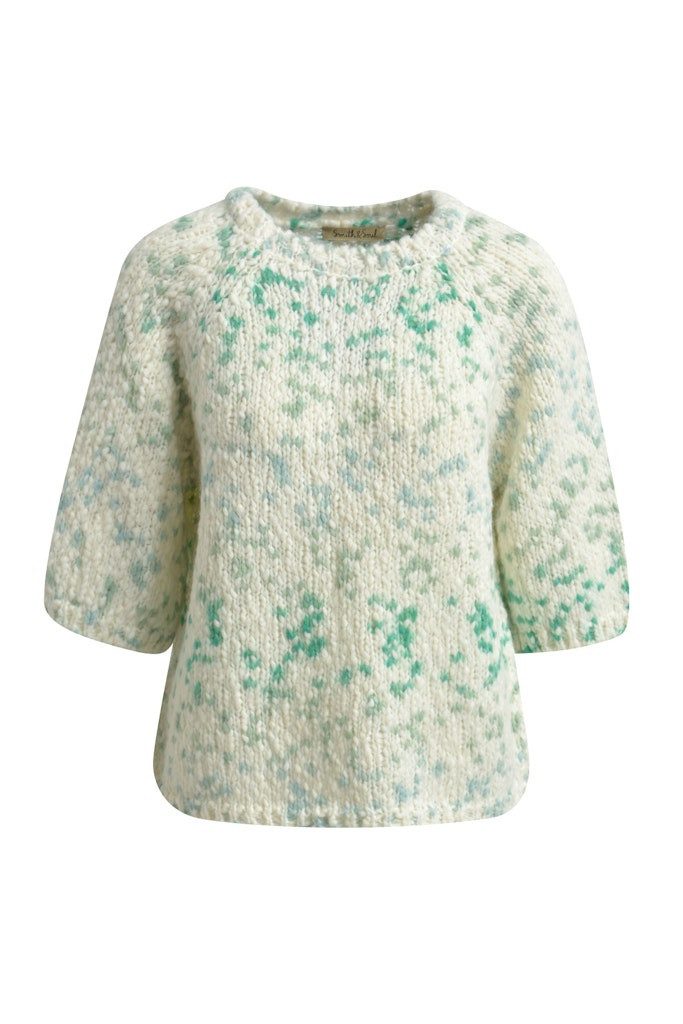 Smith & Soul Strickpullover FANCY YARN HALF SLV PULLOVER günstig online kaufen