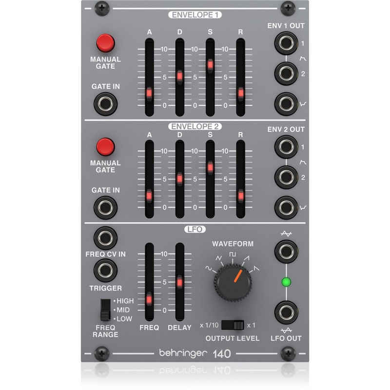 Behringer Synthesizer (140 Dual Envelope / LFO), 140 Dual Envelope / LFO - Envelope Modular Synthesizer