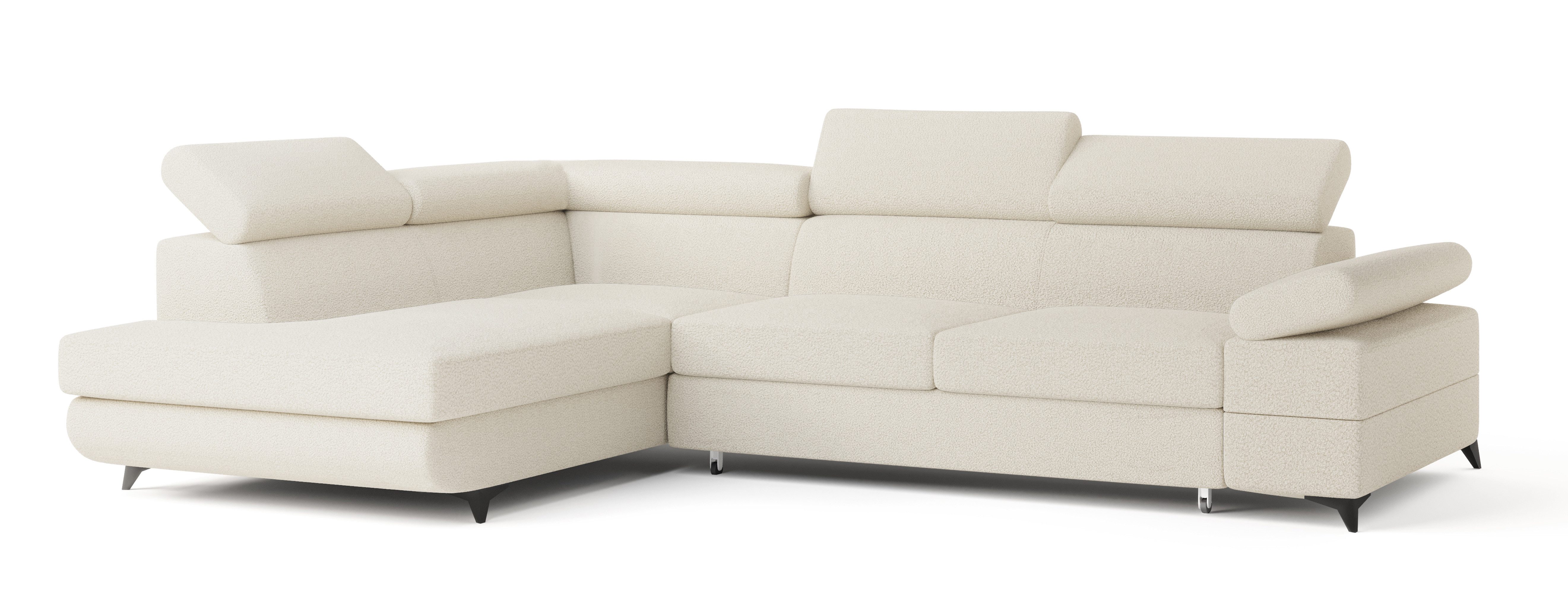 Masseno Ecksofa FAVIEN mit Schlaffunktion L-Form, günstig online kaufen