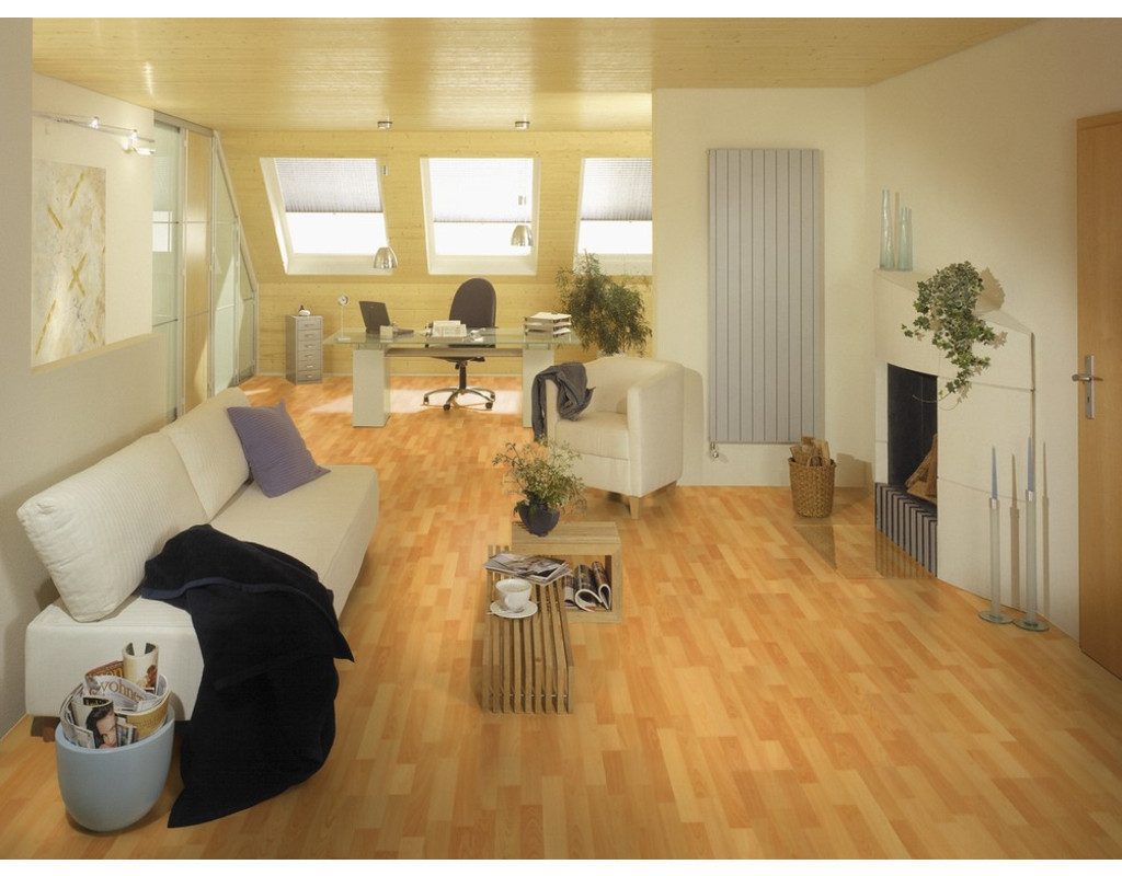 KRONOTEX Laminat Laminat Buche Nobelle ''D1424'' Standard Schiffsboden, 9 St.