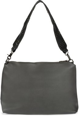 styleBREAKER Hobo (1-tlg), 2 in 1 Schultertasche mit Nietengurt und Innentasche