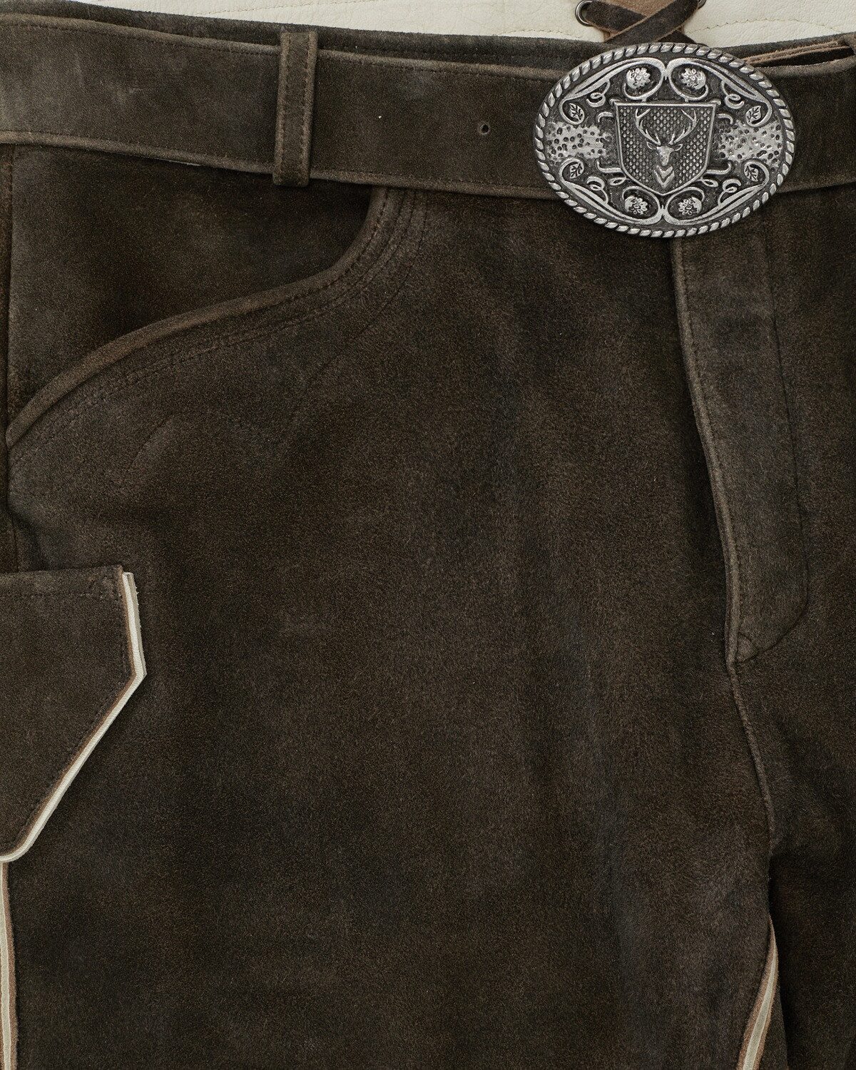 Country Line Trachtenlederhose Kurze Lederhose