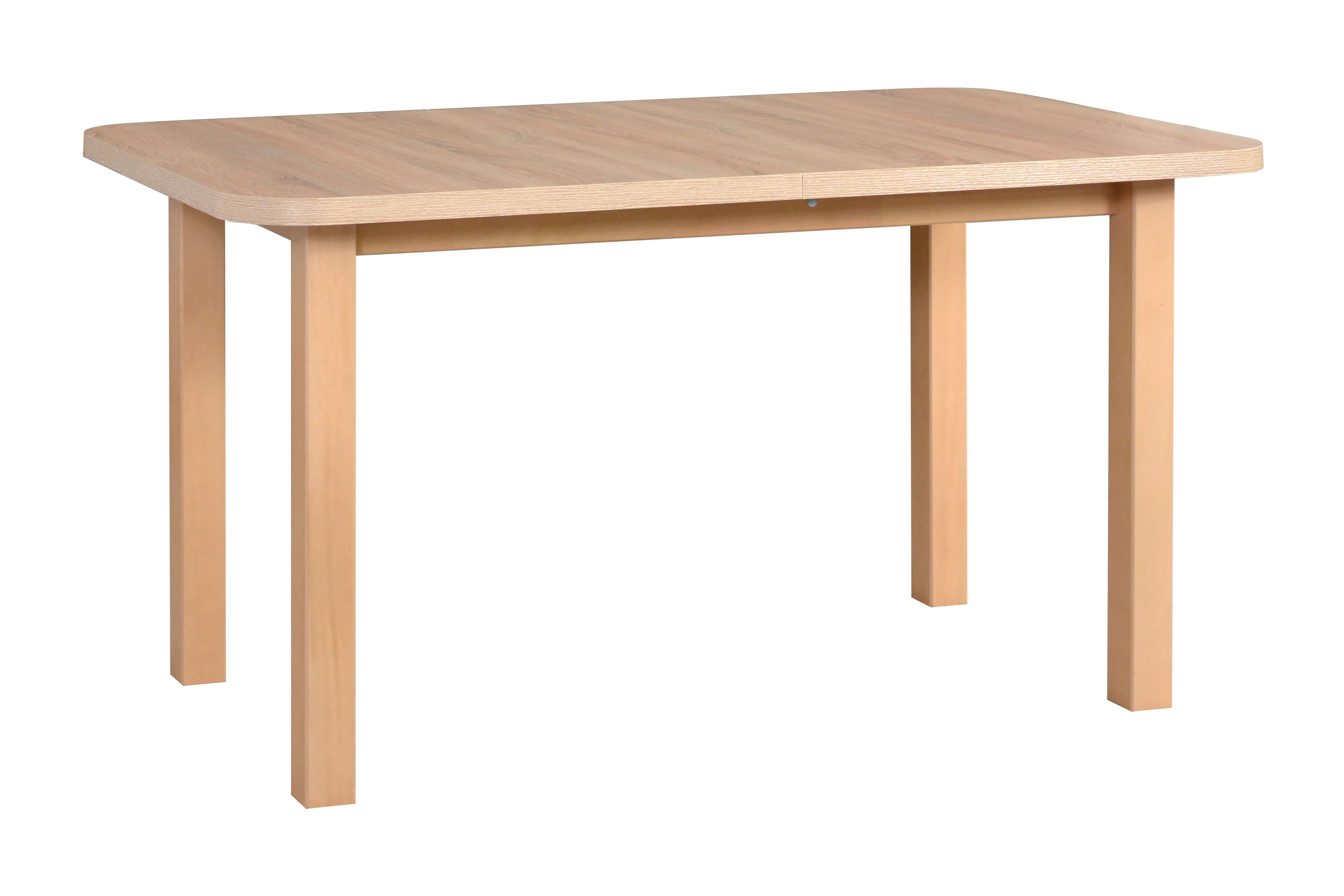 MOEBLO Esstisch Vendo 2 (Stilvoller Multifunktionaler Tisch mit Schlankem Design und Robuster Bauweise, Massivholz), - (BxHxT): 80x76x140 cm