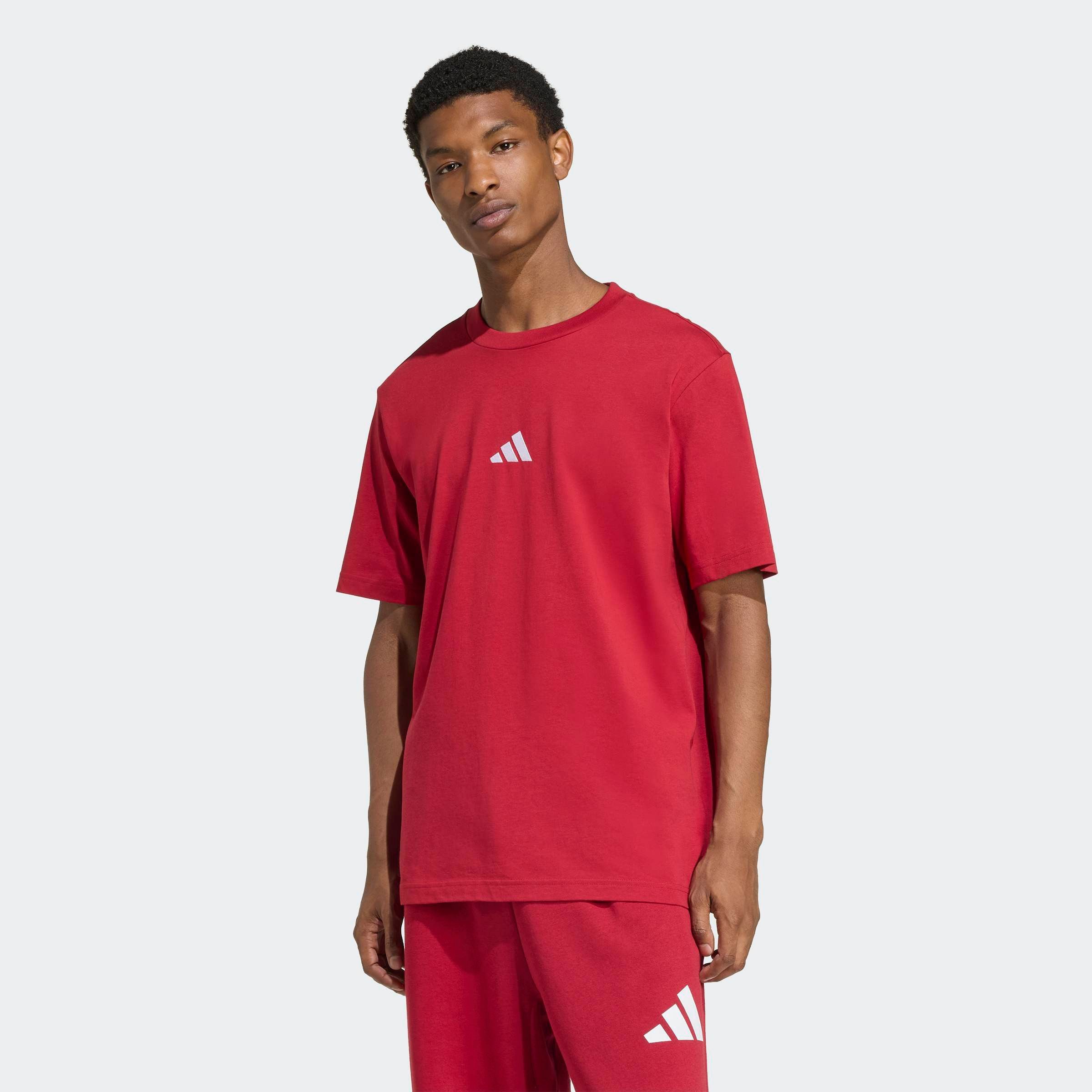 adidas Sportswear T-Shirt M SL SJ T sportliches Kurzarmshirt, mit Rundhalsa günstig online kaufen