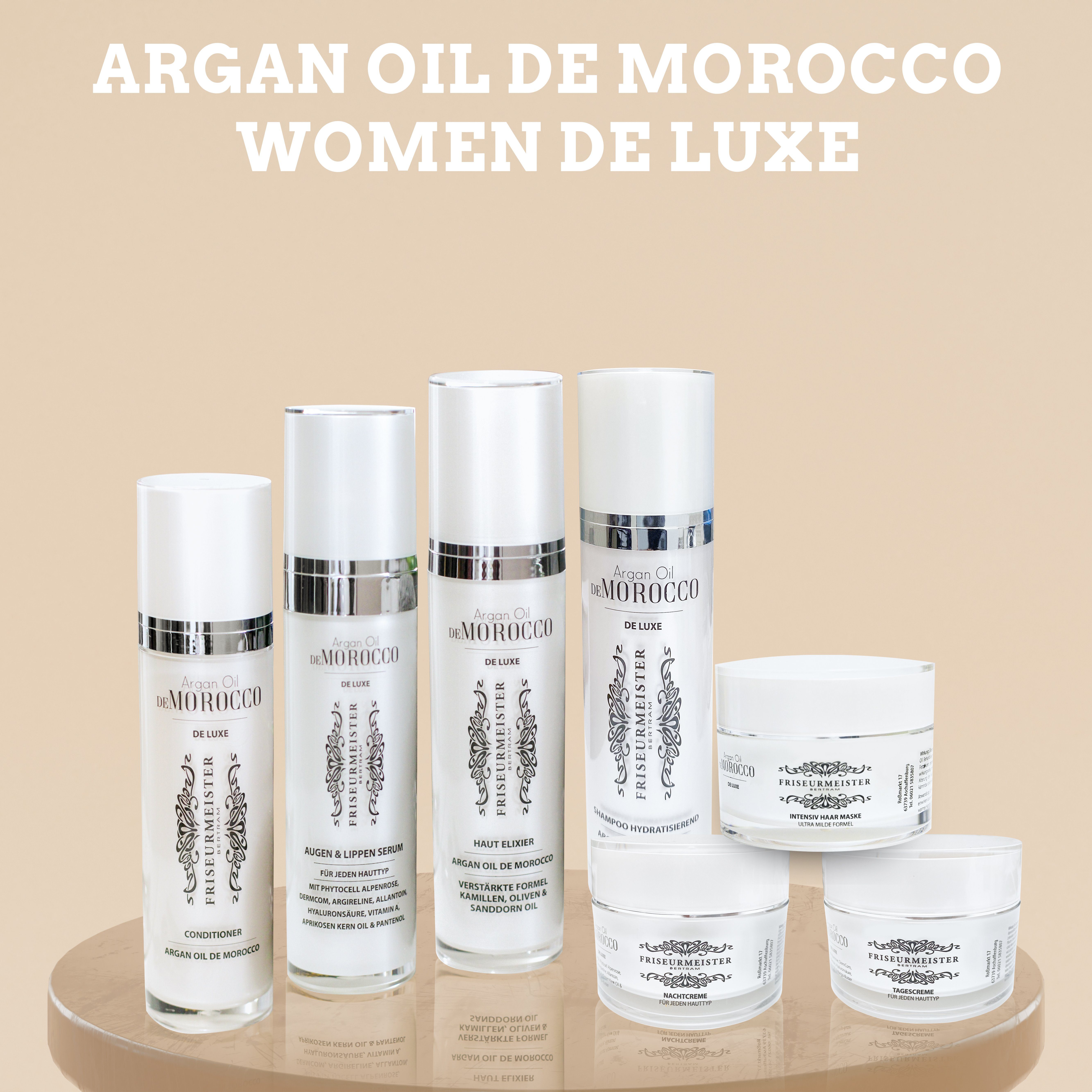 haarflege De Hair Morocco Conditioner Oil Haarspülung - haarspülung 228ml Friseurmeister Argan