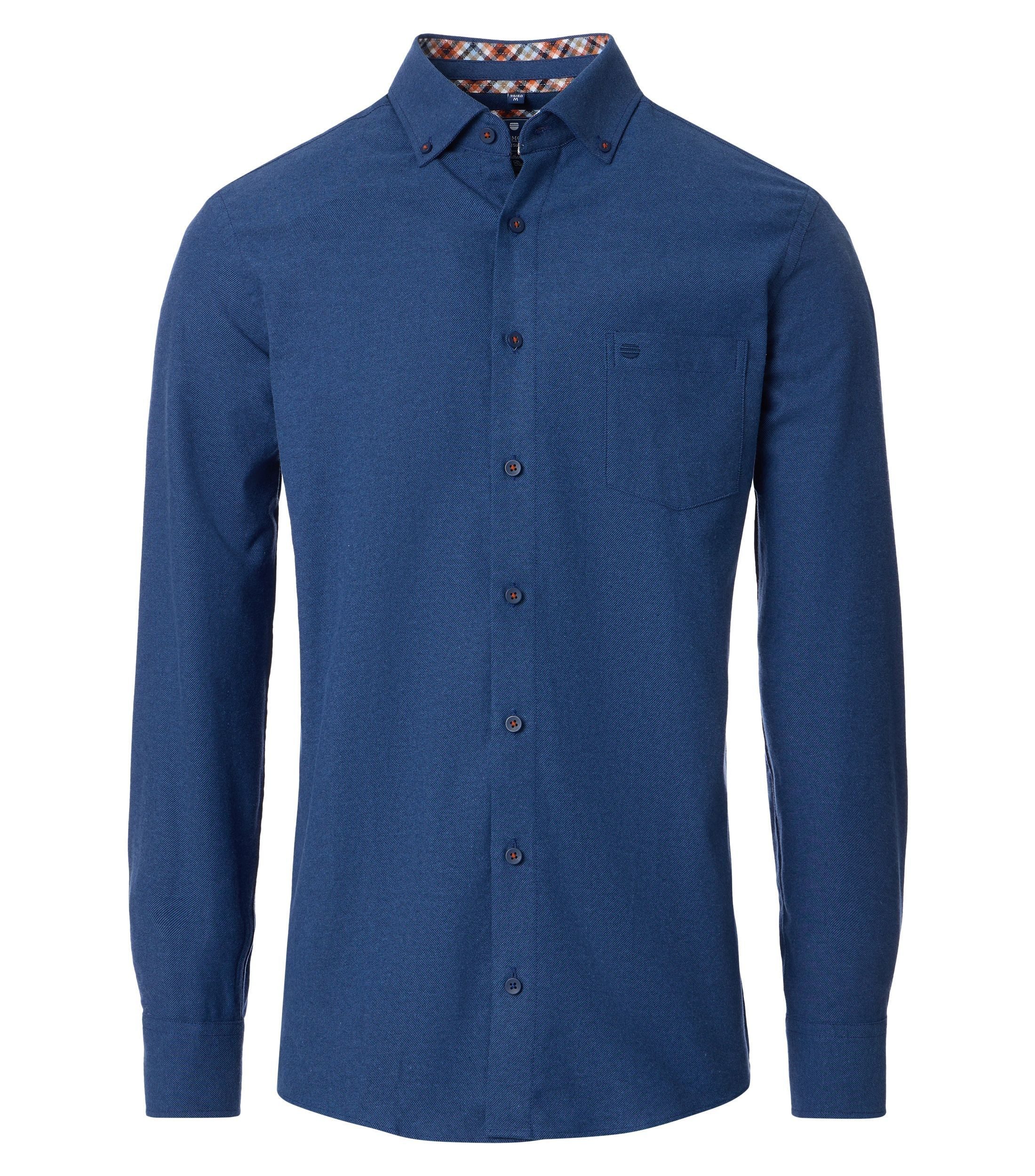 Redmond Langarmhemd uni Comfort Fit