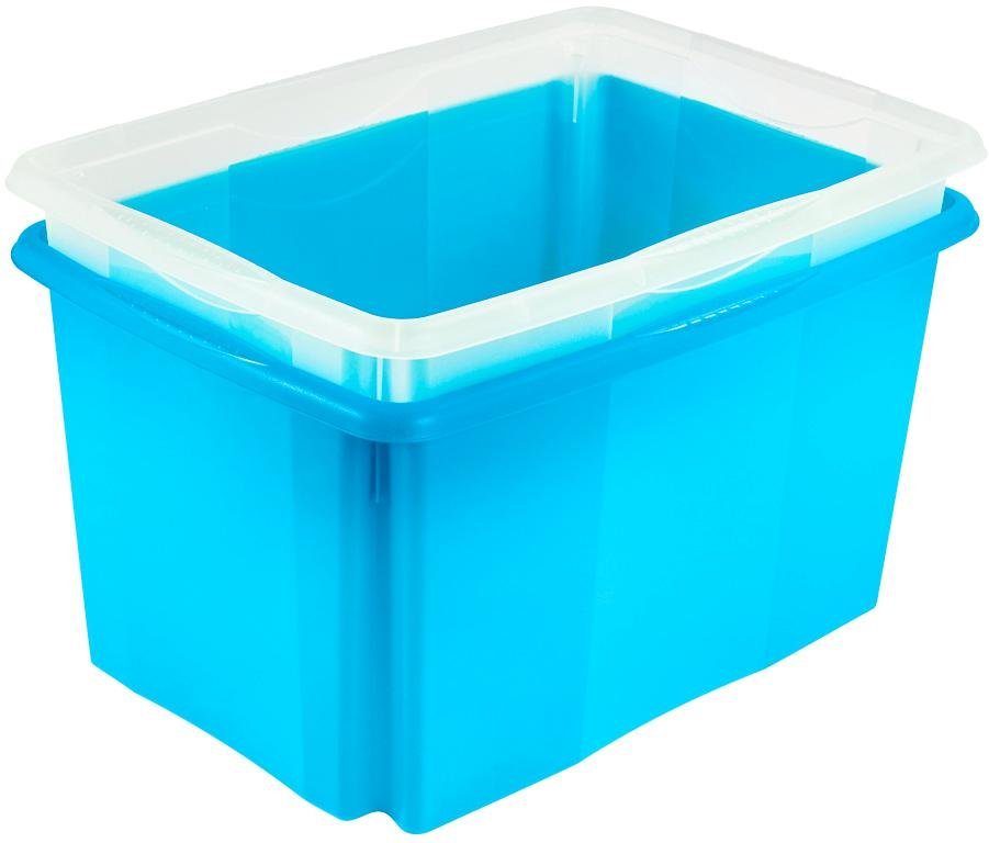 Thumbnail - keeeper Aufbewahrungsbox emil (Set, 2 St), 45 L, mit Deckel, hochwertiger Kunststoff