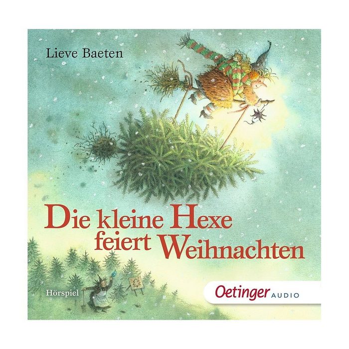 Oetinger Hörspiel Die kleine Hexe feiert Weihnachten Audio-CD
