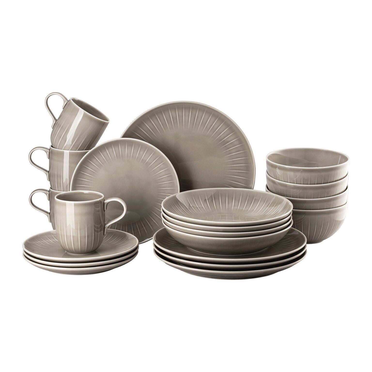 Rosenthal Geschirr-Set Rosenthal Joyn Set, Porzellan, Porzellan