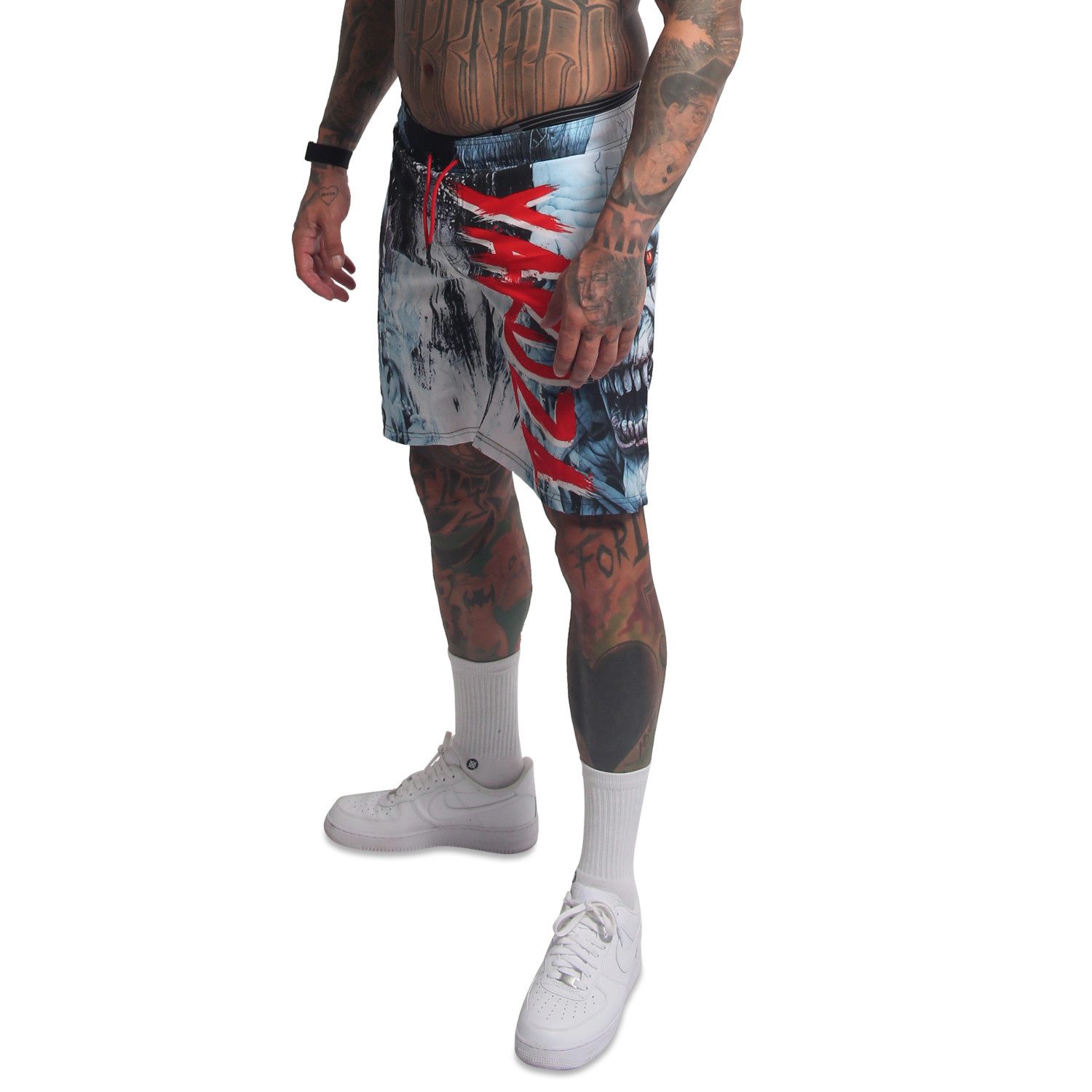 YAKUZA Boardshorts Insanity mit Doppelbund