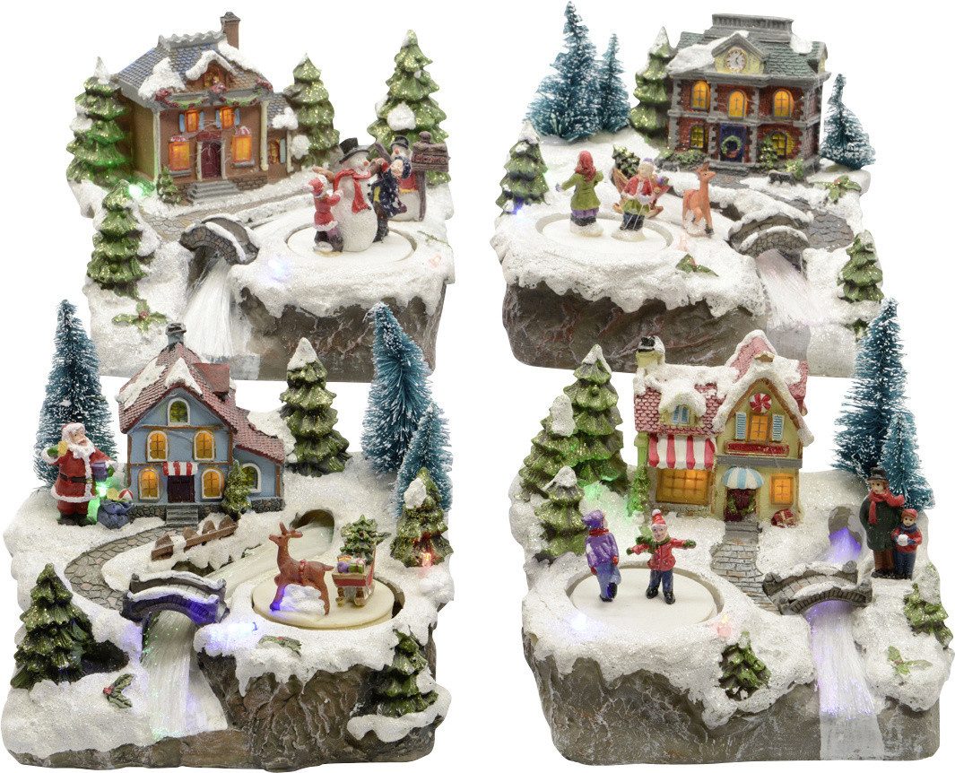 Kaemingk Dekofigur Kaemingk LED Häuser mit günstig online kaufen