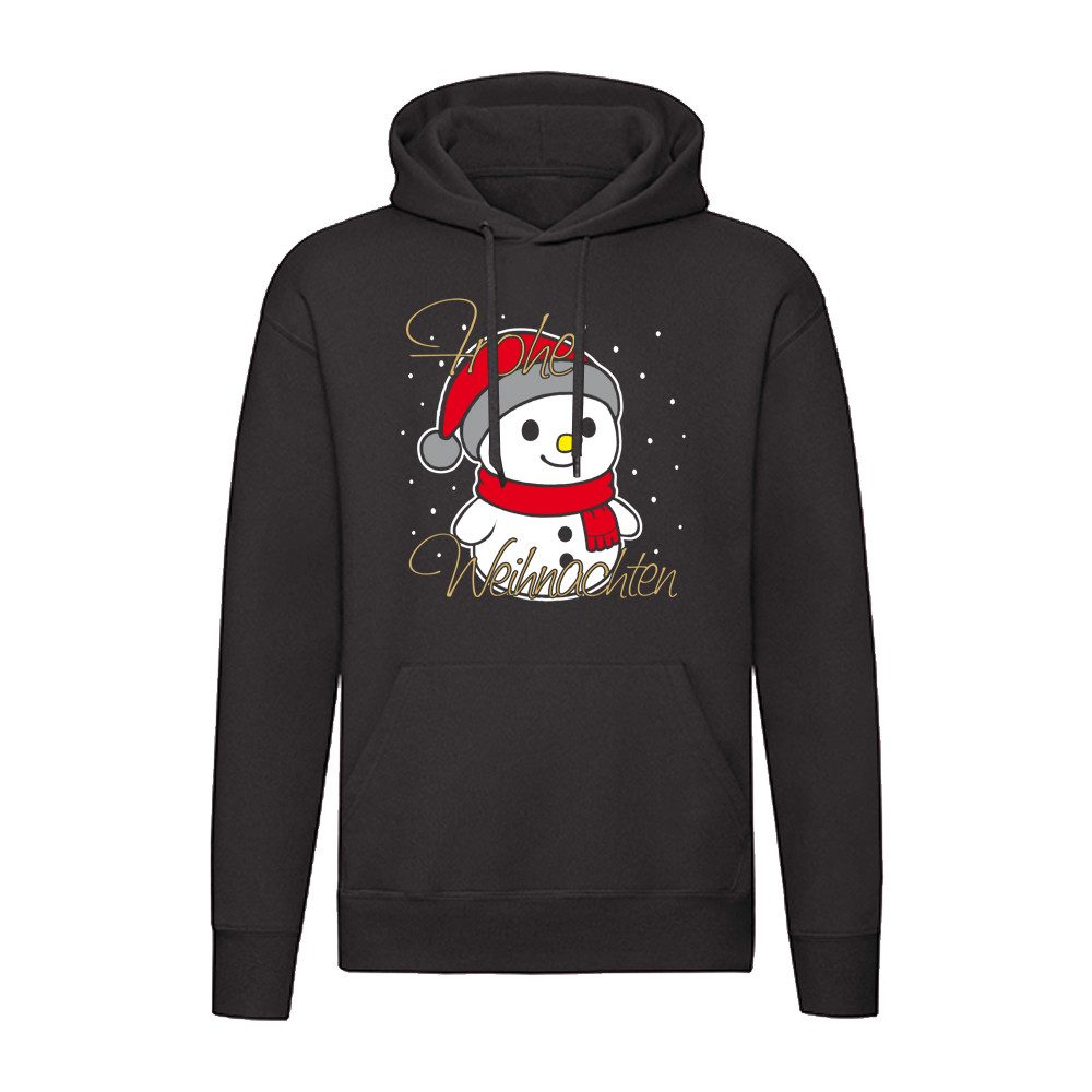 Hoodie Frohe Weihnachten – Schneemann