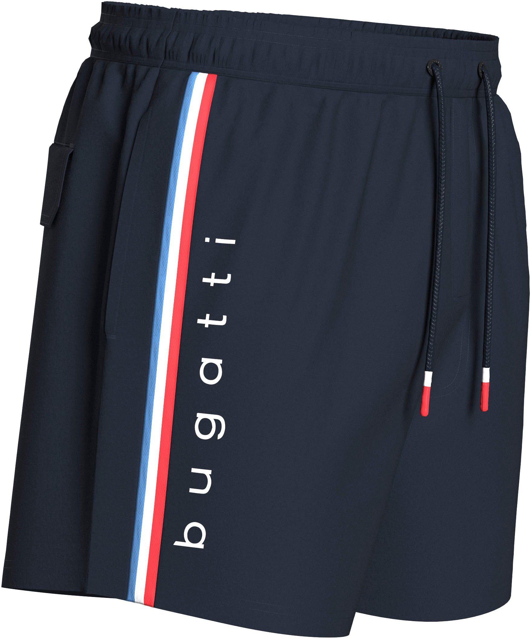 bugatti Badeshorts mit Markenprägung an den günstig online kaufen