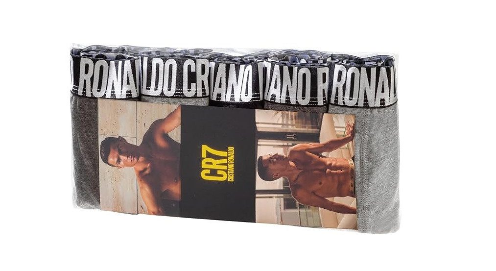 CR7 Boxer CR7 5er Pack Boxershorts Trunk Herren by Cristiano Ronaldo Grau M günstig online kaufen