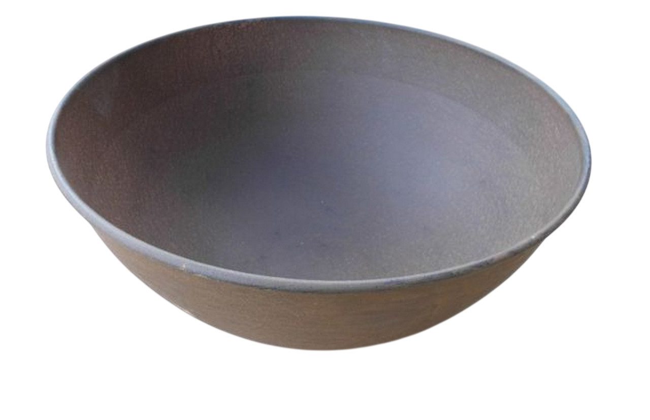 Deko-Impression Pflanzschale Eisenschale Dekoschale Pflanzschale halbrund braun rostfarben 30 cm (1 St)