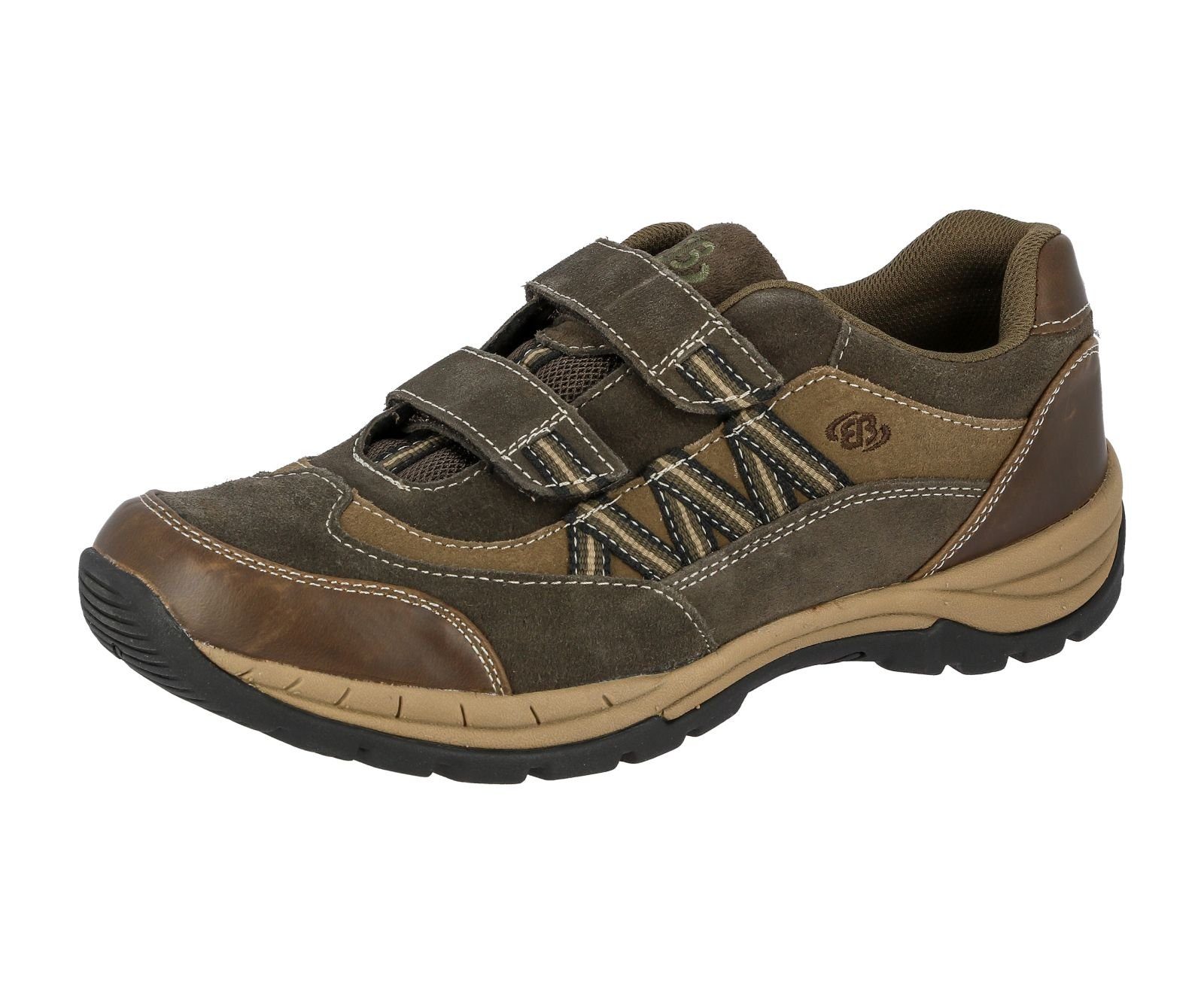 BRÜTTING Bequemschuhe Klettverschluss MAN COMFORT V braun 44 Klettschuh