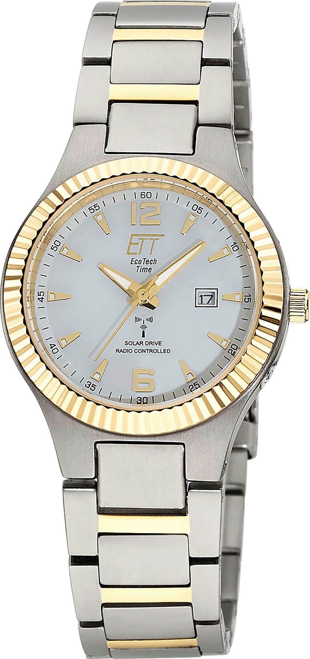 ETT Funkuhr Everest Lady ELT-11672-12M, Armbanduhr, Solar, Damenuhr, analog günstig online kaufen