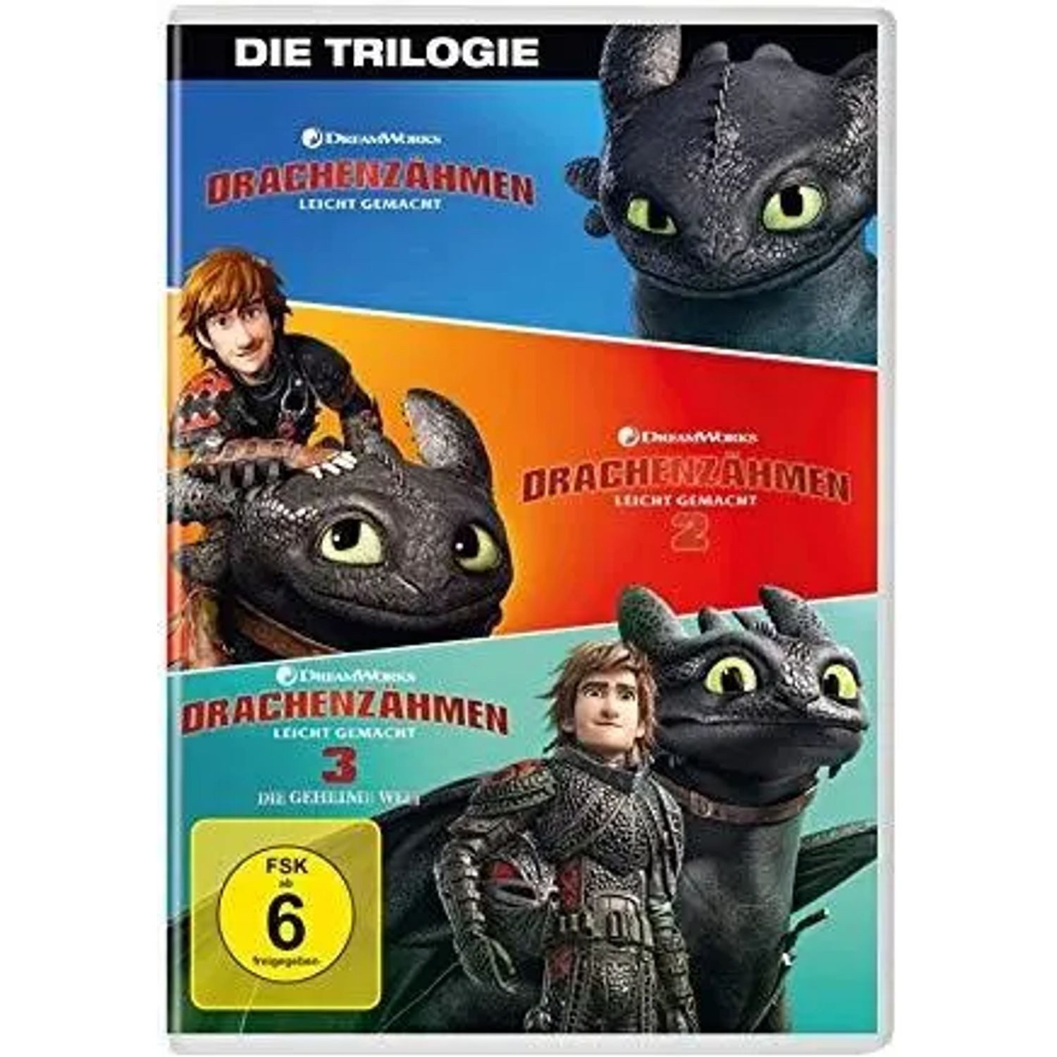Universal Pictures DVD Drachenzähmen leicht gemacht 1 - 3 Movie Collection