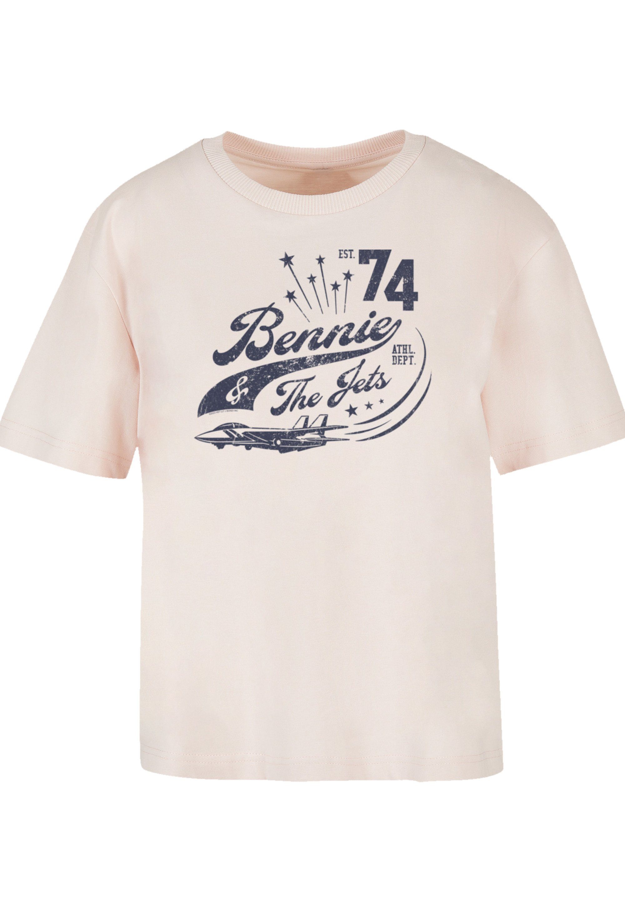 F4NT4STIC T-Shirt Elton John Bennie Musik, And kombinierbar The und Logo, Band, vielseitig Jets Komfortabel
