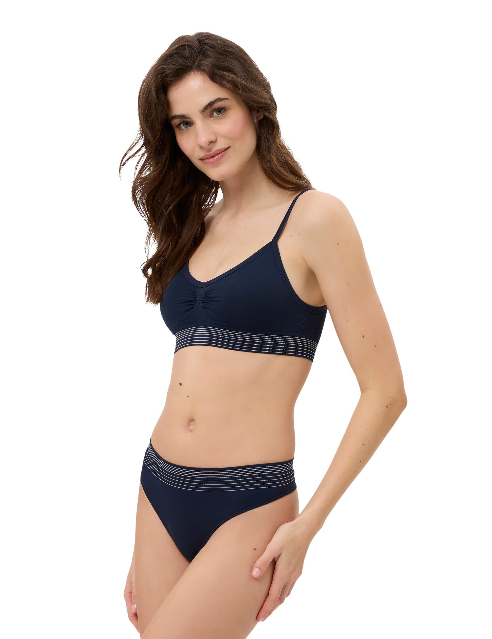 Beedees Bustier Comfee Strap Top (1, 1-tlg., 1) Cups herausnehmbar, verstellbare Träger