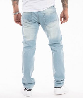 Rock Creek Regular-fit-Jeans Herren Jeans Stonewashed Hellblau RC-331