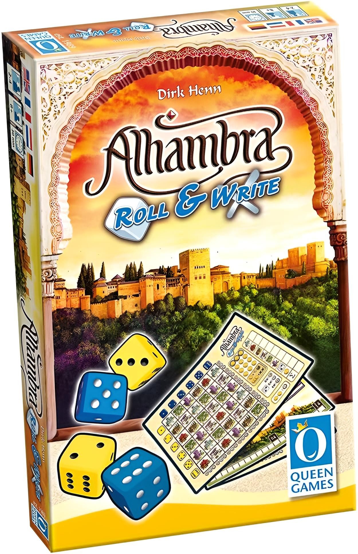 Queen Games Spiel Alhambra Roll & Write - DE/EN