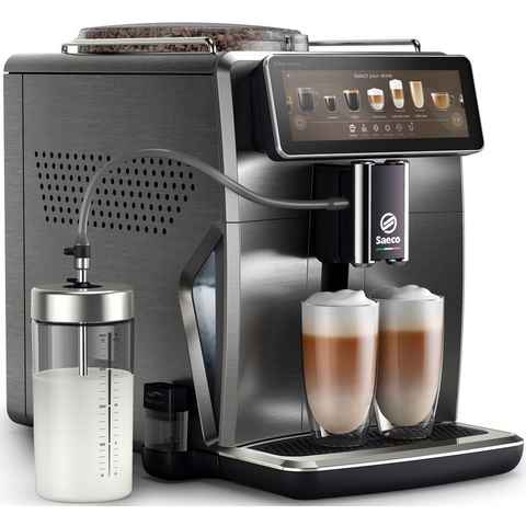 Saeco Kaffeevollautomat Saeco Xelsis Suprema SM8889/00, 22 Kaffeespezialitäten, 8 Benutzerprofilen und 7,8" Touchscreen, titan