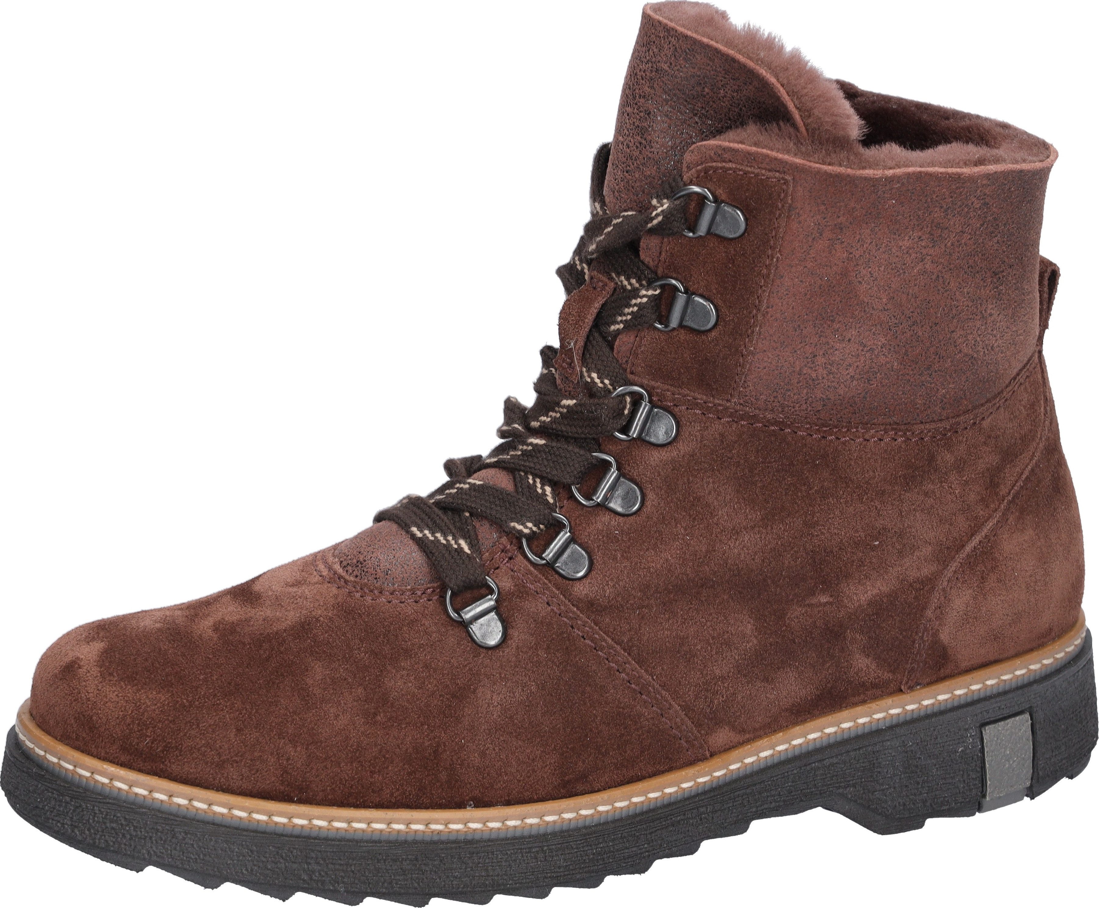 Waldläufer Hitomi Winterboots Schnürboots, Winterstiefelette mit Warmfutter, H-Weite