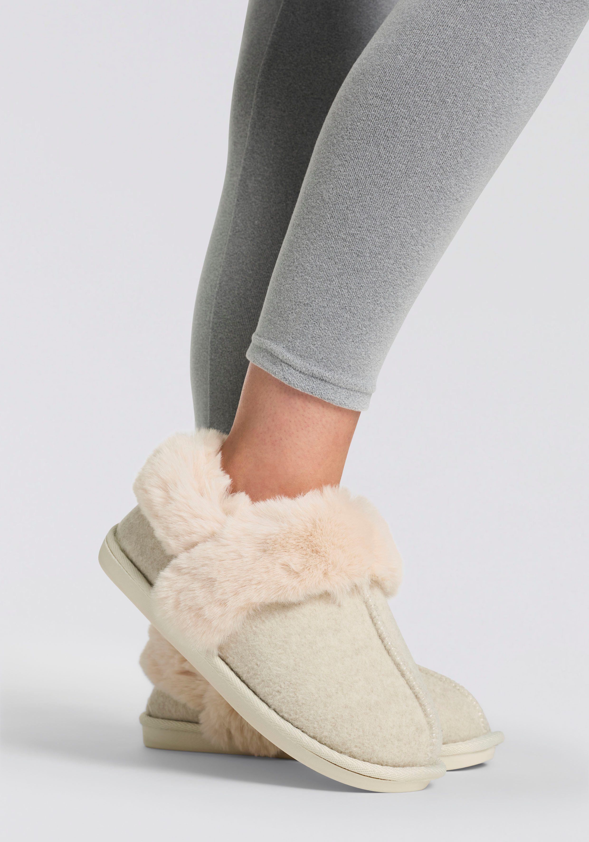 XQ Footwear Hausschuh mit strapazierfähiger Gummisohle – Bild 2 von 5