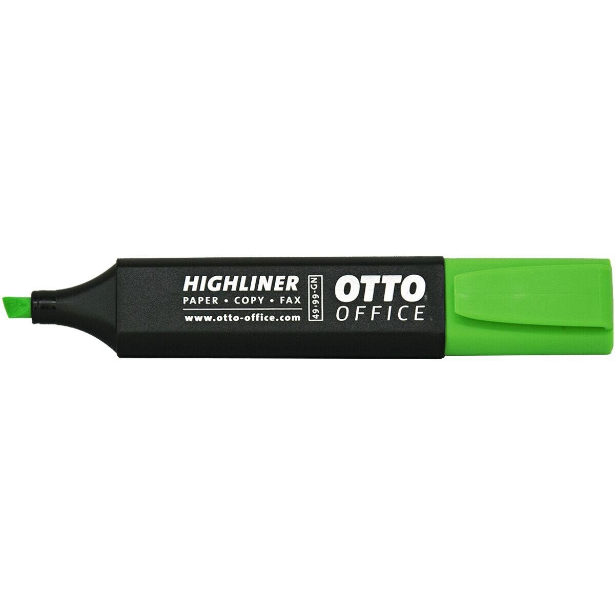 Otto Office Marker Highliner, (1-tlg), Textmarker mit Keilspitze