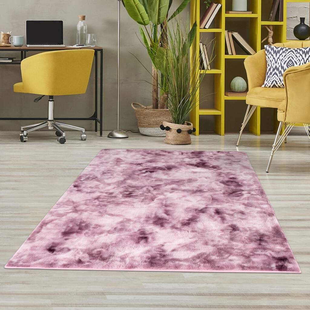 Carpet City Hochflor-Teppich TOLEDO500, rechteckig, Höhe: günstig online kaufen