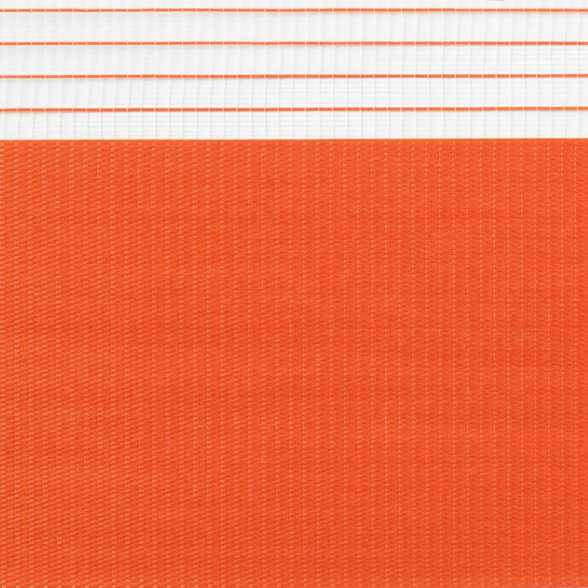 Klemm- Duo-Rollo mit Orange Fix "Colour" Klemmträger, Schraubmontage Doppelrollo Fenster-Roll, Klemm oder Doppelrollo DomDeco,