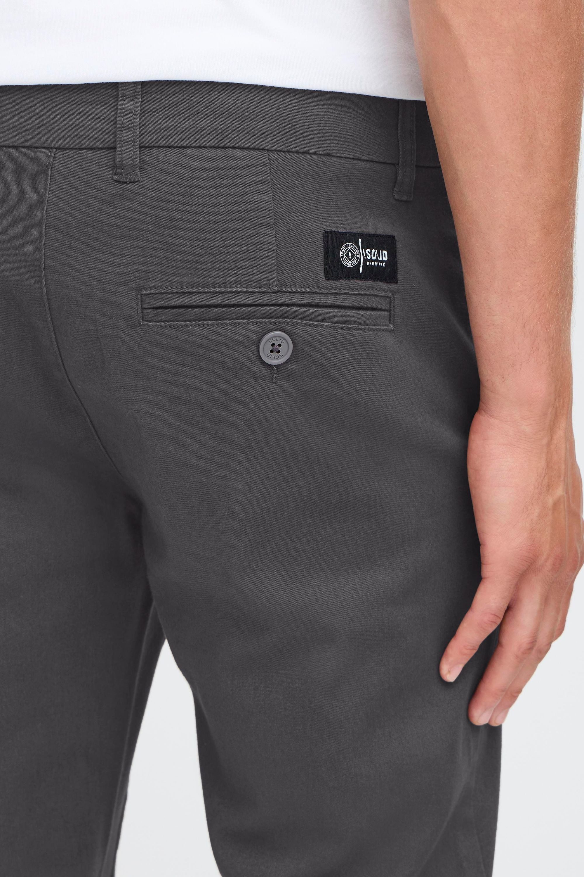 !Solid Chinohose SDChase Stoffhose mit Gürtelschlaufen - Regular Fit