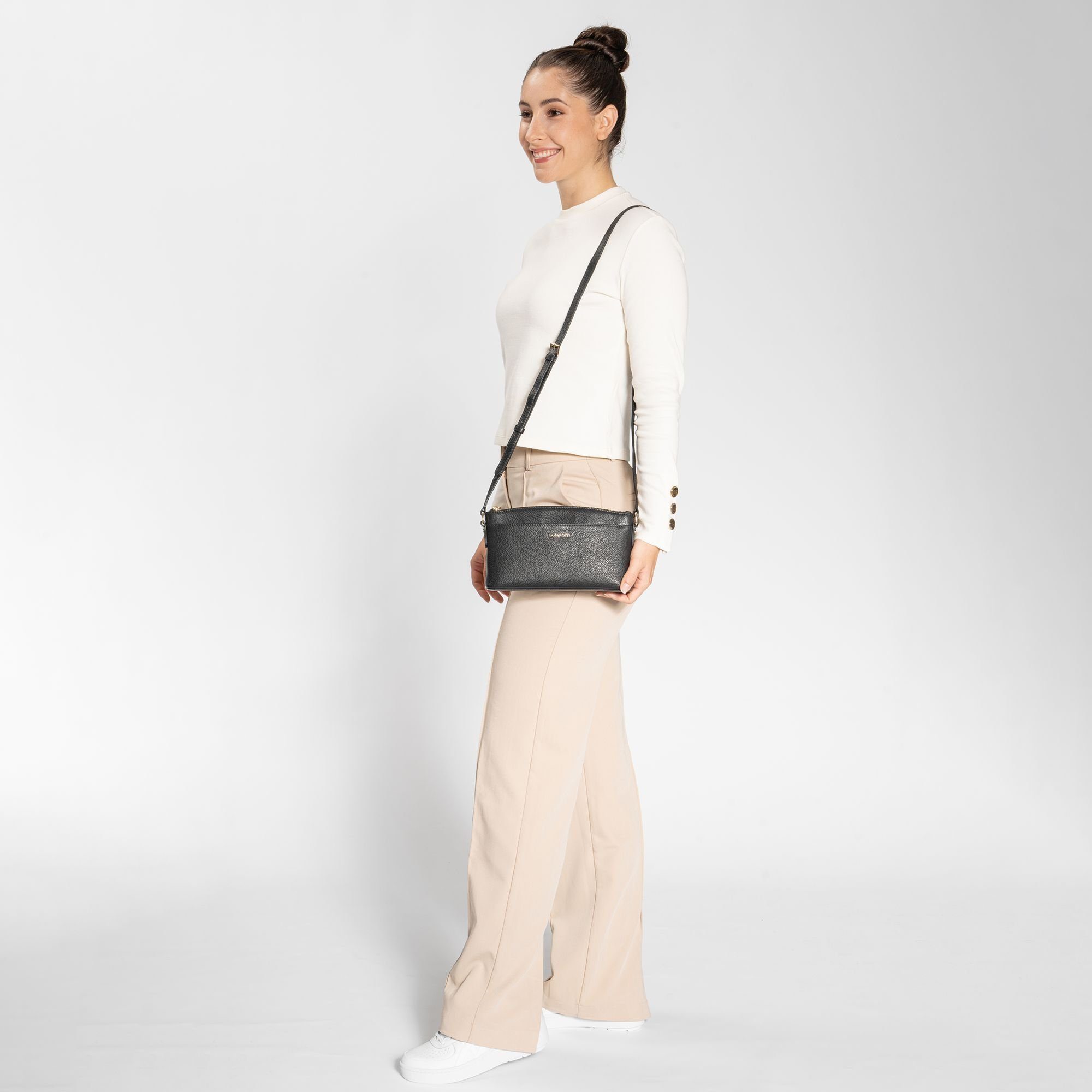 Lazarotti Umhängetasche Bologna Leather, Leder günstig online kaufen