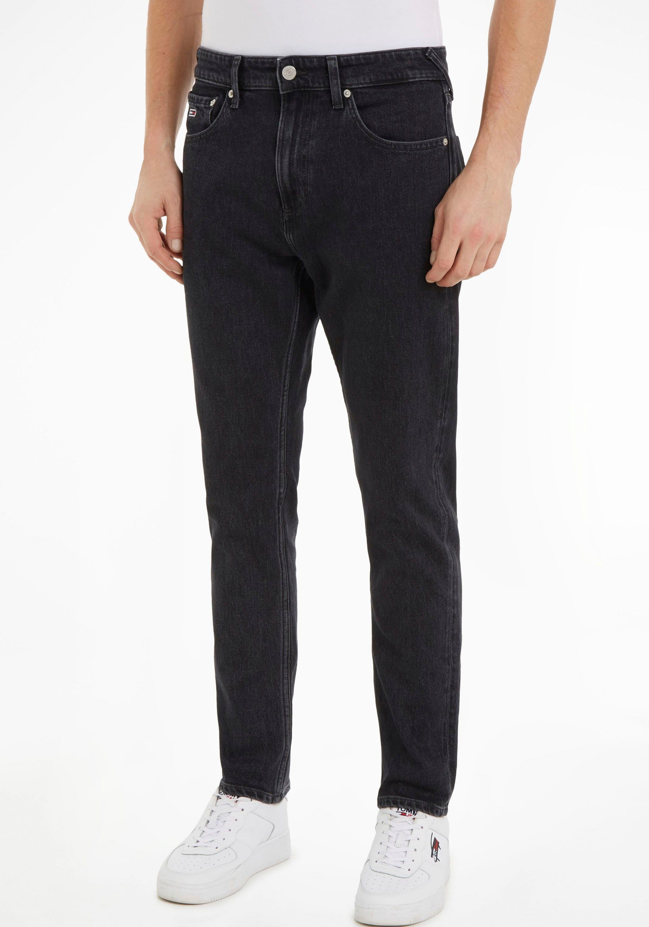 Black Jeans SLIM Tommy Denim Y SCANTON 5-Pocket-Jeans