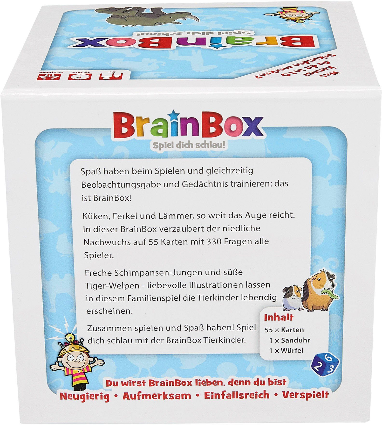 BrainBox Spiel Tierkinder