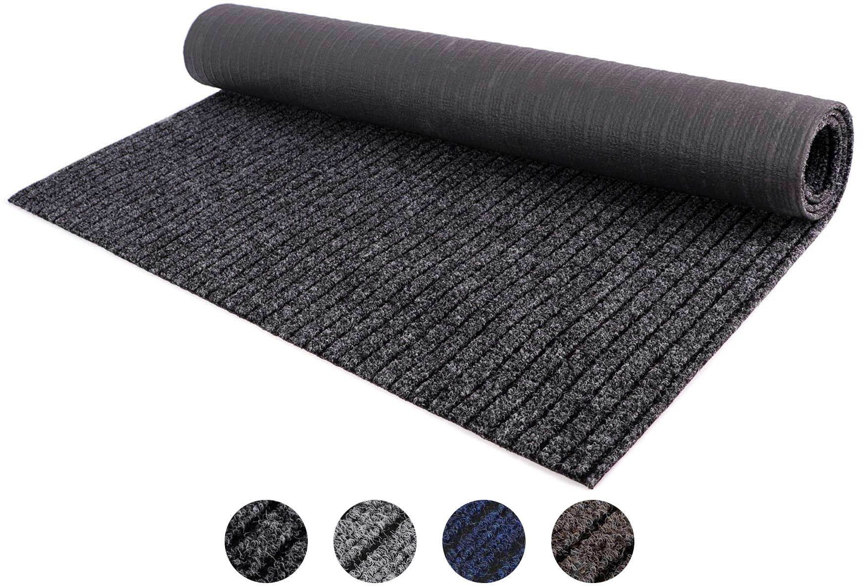 Primaflor-Ideen in Textil Läufer Schmutzfangläufer ATLAS, Made in Belgium, rechteckig, Höhe: 7 mm, Schmutzfangmatte, meliert gesteift, strapazierfähig, rutschhemmend