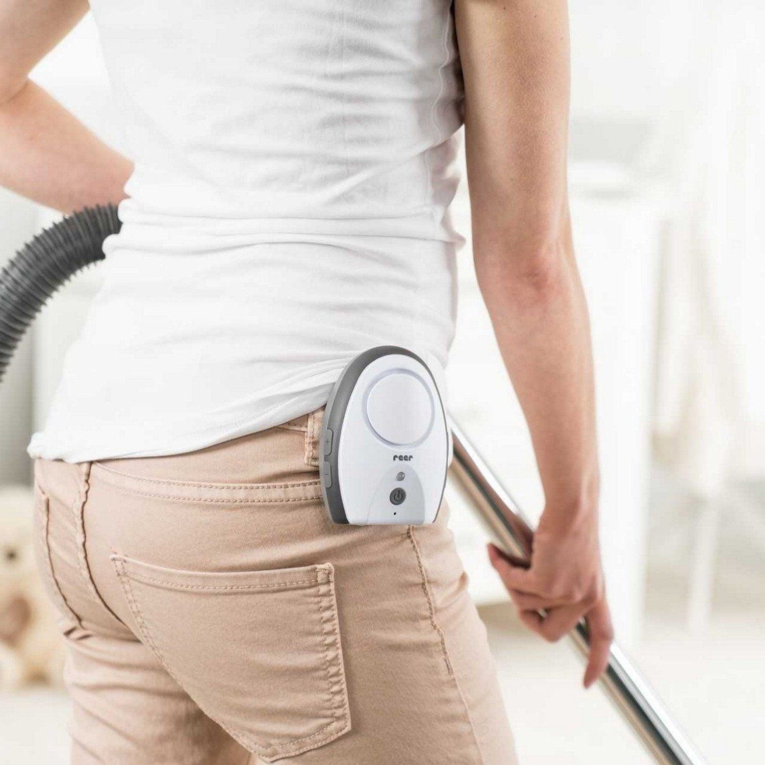 Reer Baby Monitor Audio Baby Monitor, 1-piece, up to 250 meters range, up to 250 meters range