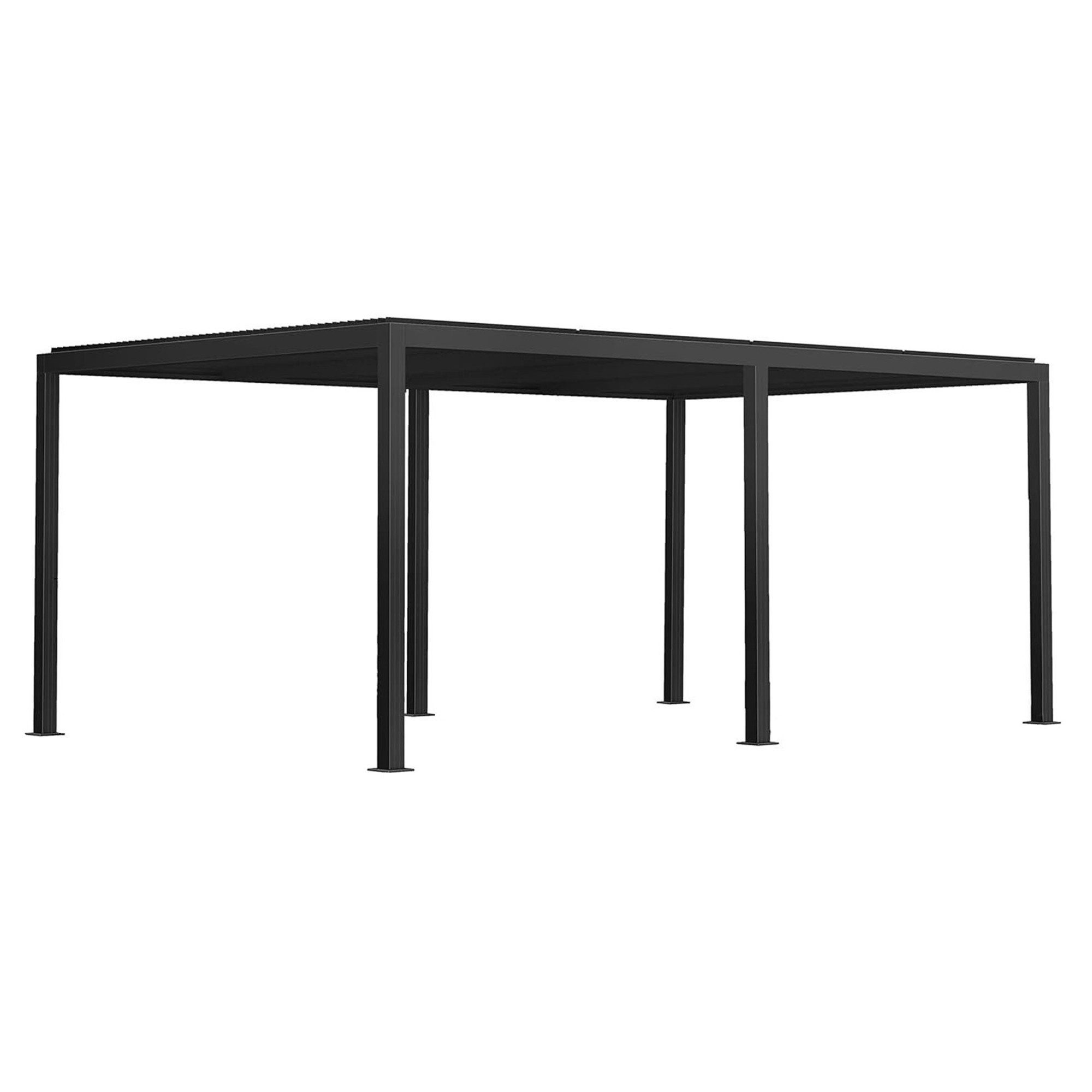 PURPLE LEAF Pergola Pavillon mit Lamellendach günstig online kaufen