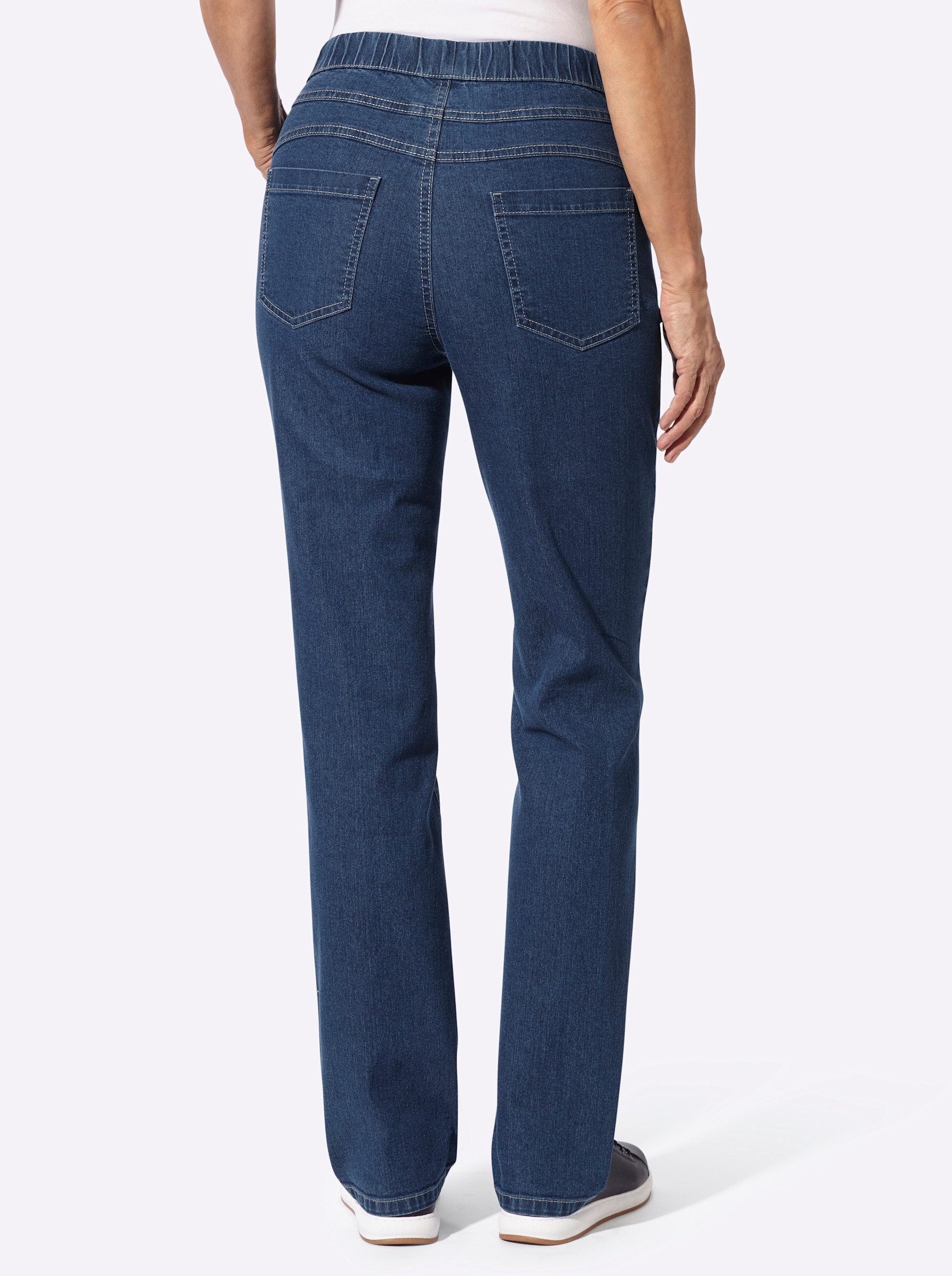 Witt Bequeme Jeans Schlupfjeans komfortabel – Bild 2 von 5