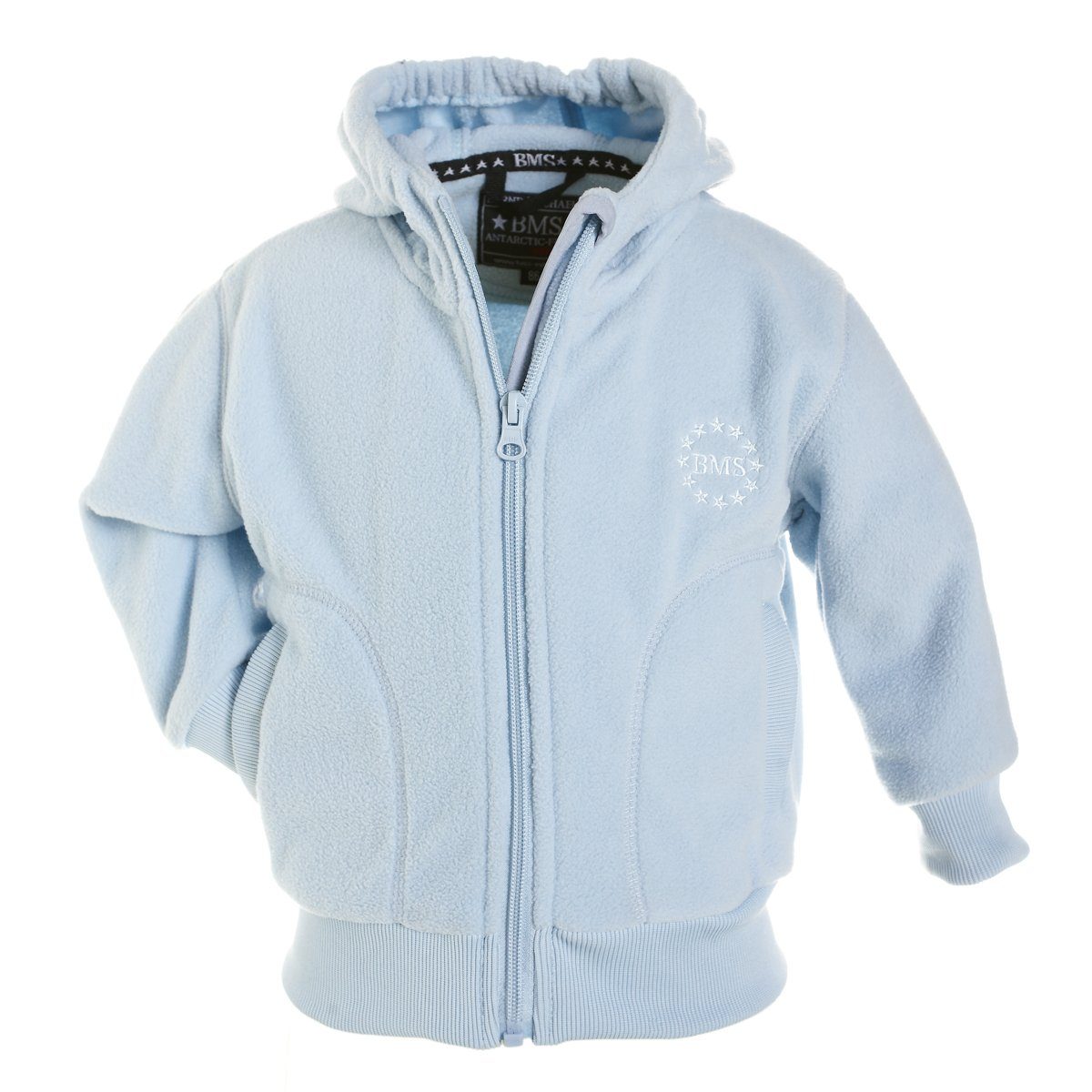 BMS Fleecejacke Collegejacke für Kinder aus Fleece leicht, warm und pflegeleicht