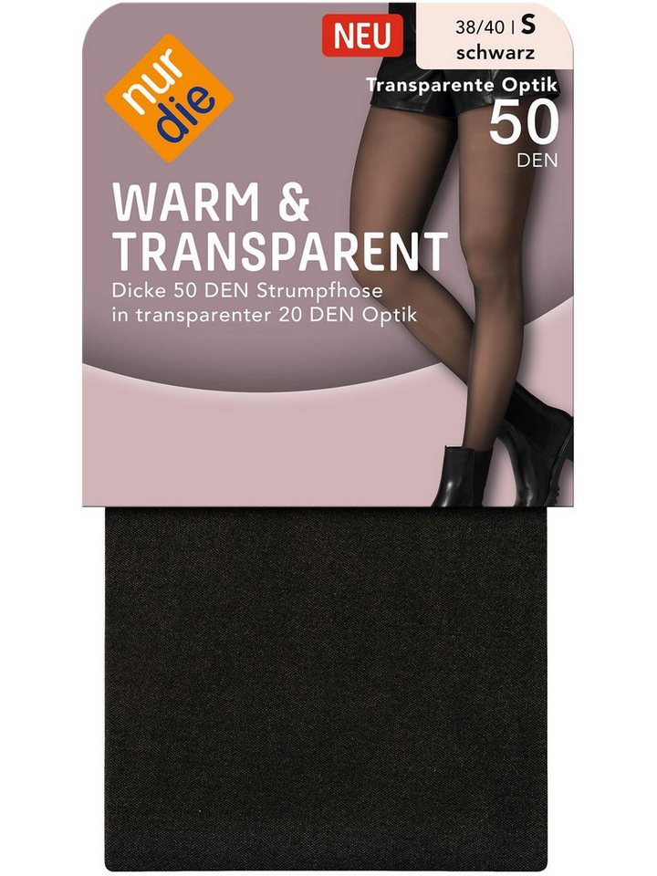 Nur Die Feinstrumpfhose Warm & Transparent