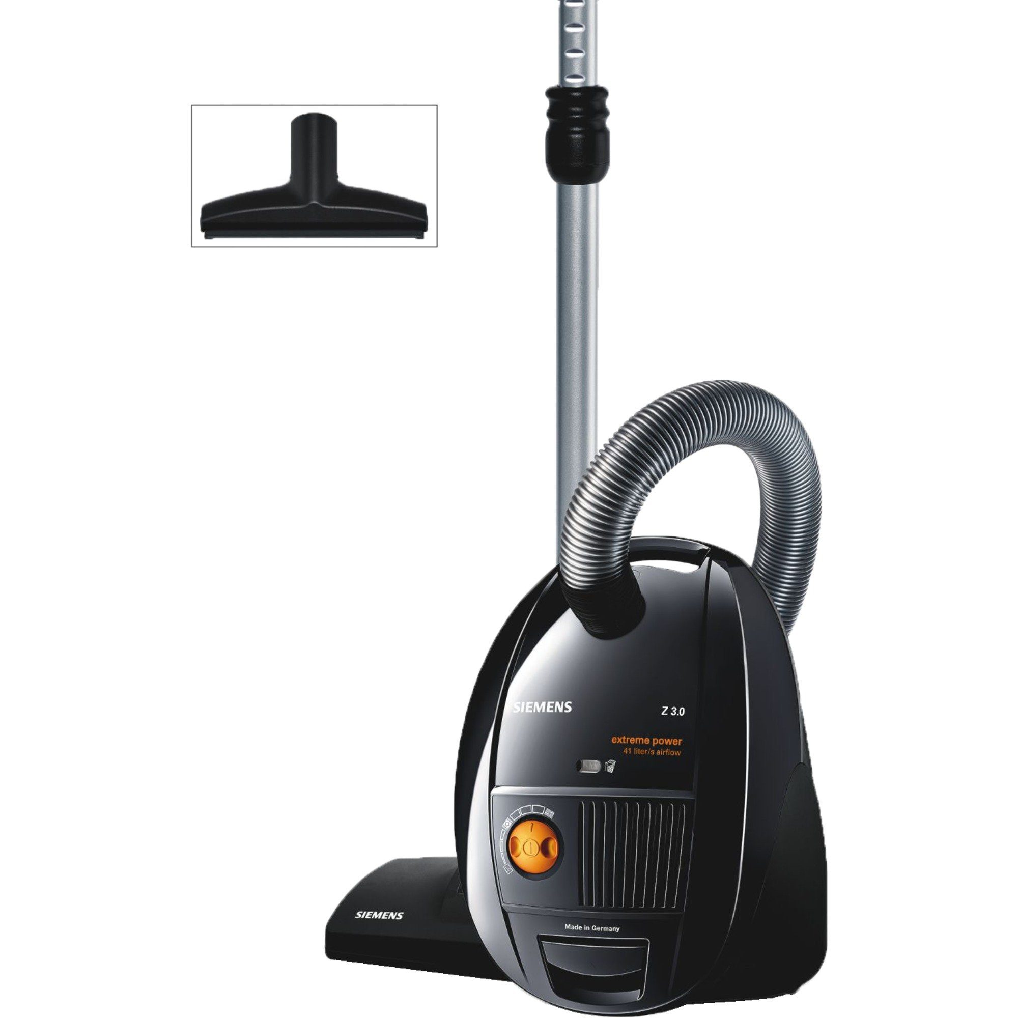 SIEMENS Bodenstaubsauger Siemens VSZ3XTRM11, Bodenstaubsauger, 850 W, Mit Filterbeutel