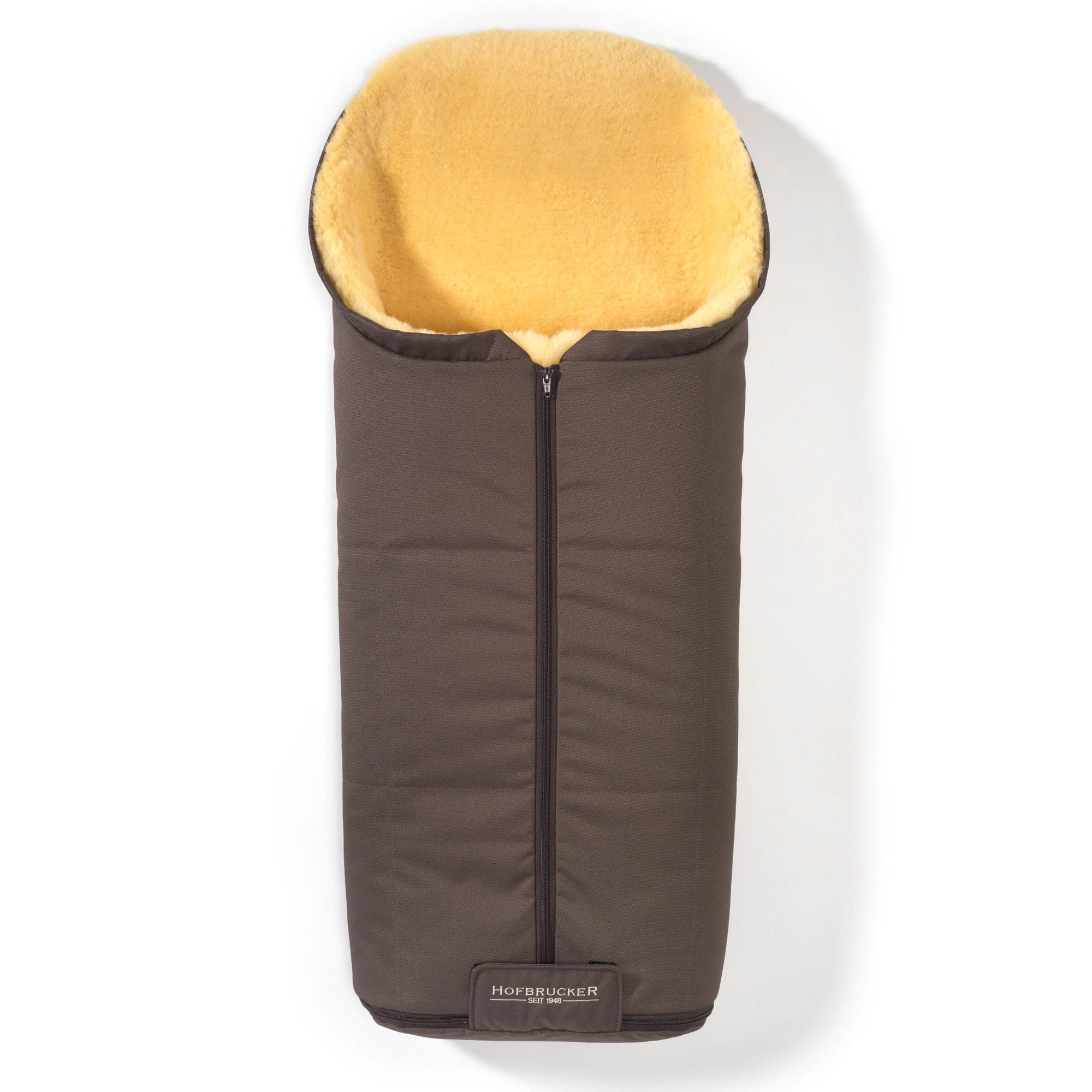 Hofbrucker seit 1948 Fußsack Lammfell-Fußsack Iglu für Kinderwagen und Buggy