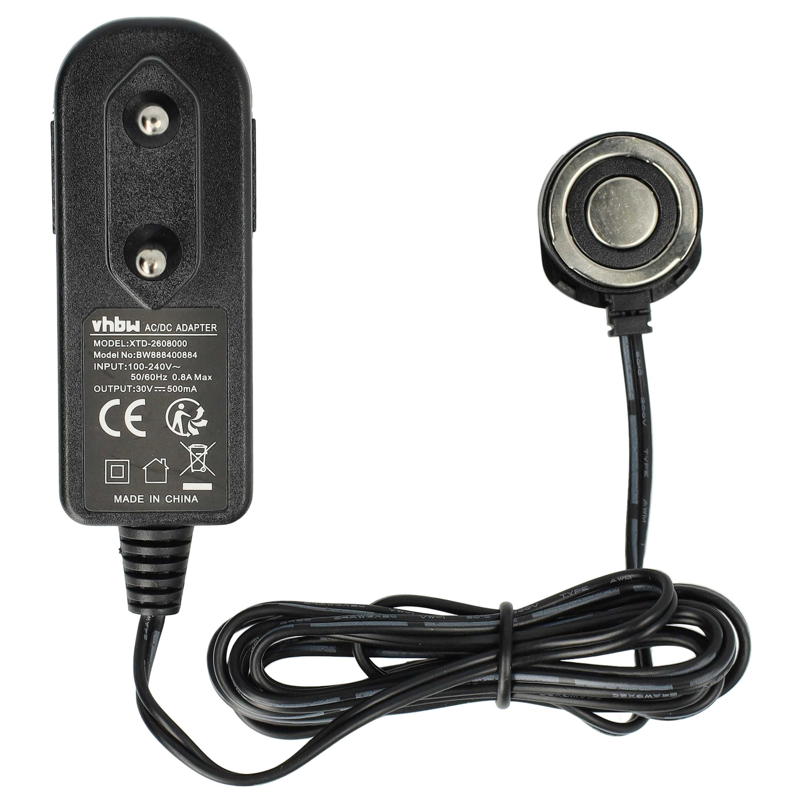 vhbw Ladegerät passend für Philips SpeedPro Max FC6823/01, FC6822/01, XC704 Universal-Ladegerät