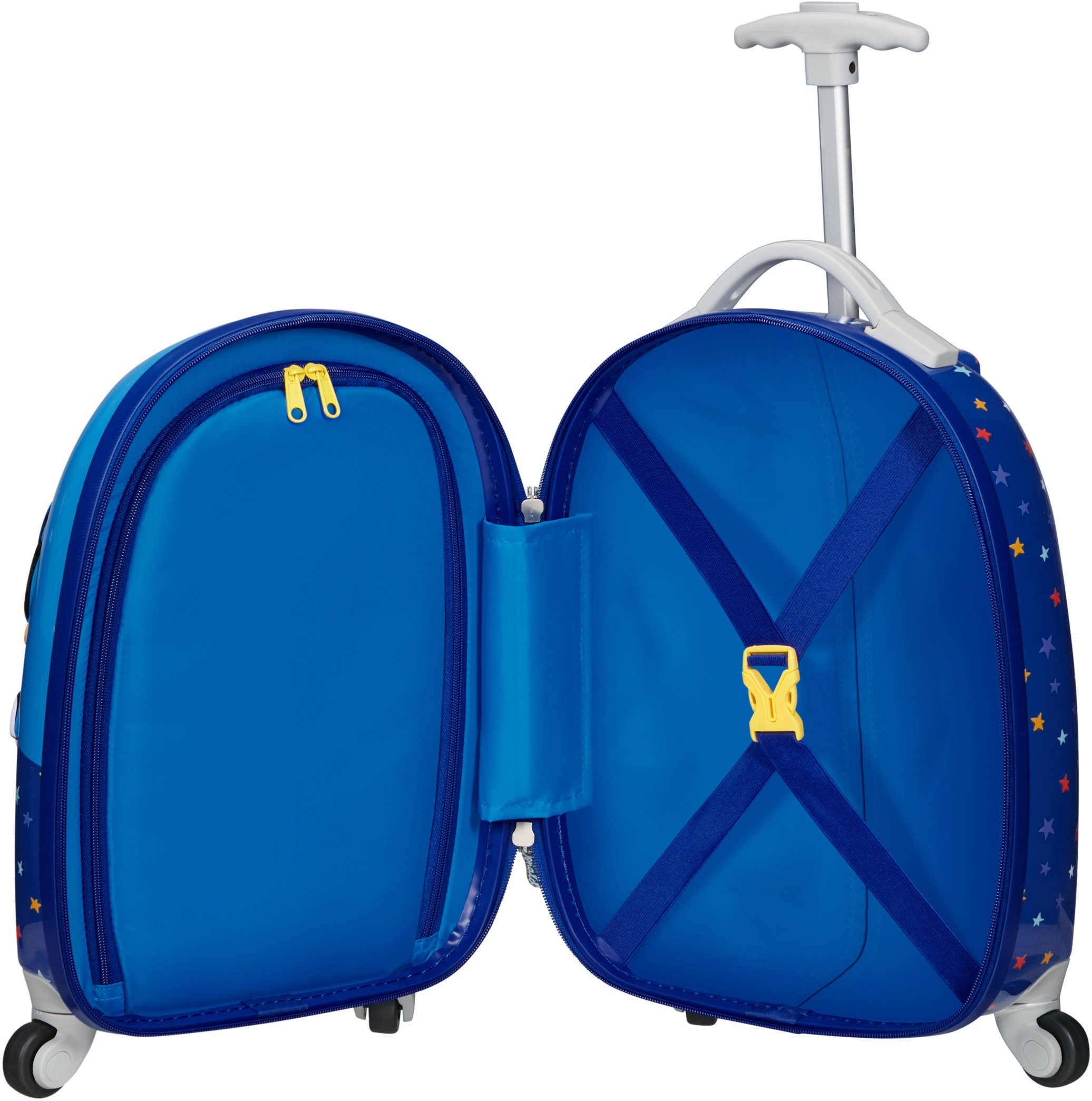 Samsonite Kinderkoffer Disney Ultimate 2.0, 46 cm, Mickey & Donald, 4 Rollen, Kinderreisekoffer Handgepäck Reisekoffer Trolley
