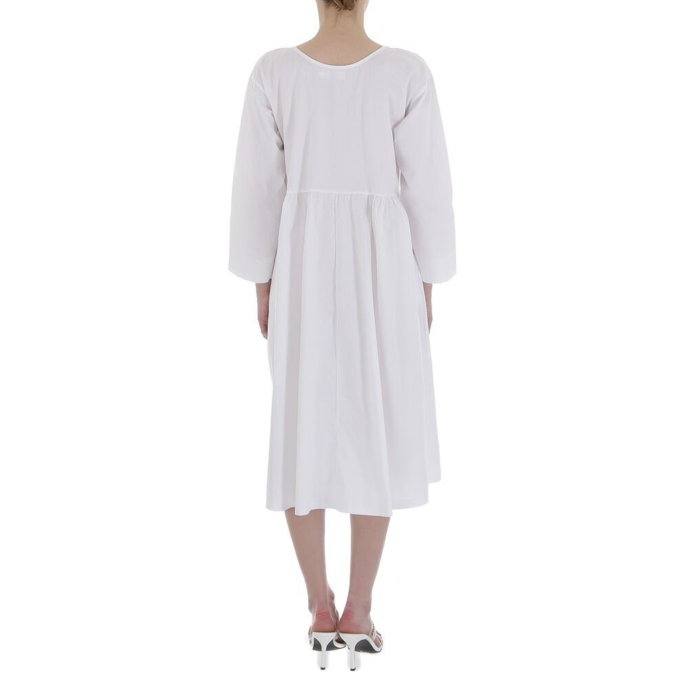 Ital-Design Sommerkleid Weiß Sommerkleid in Damen Boho/Hippie