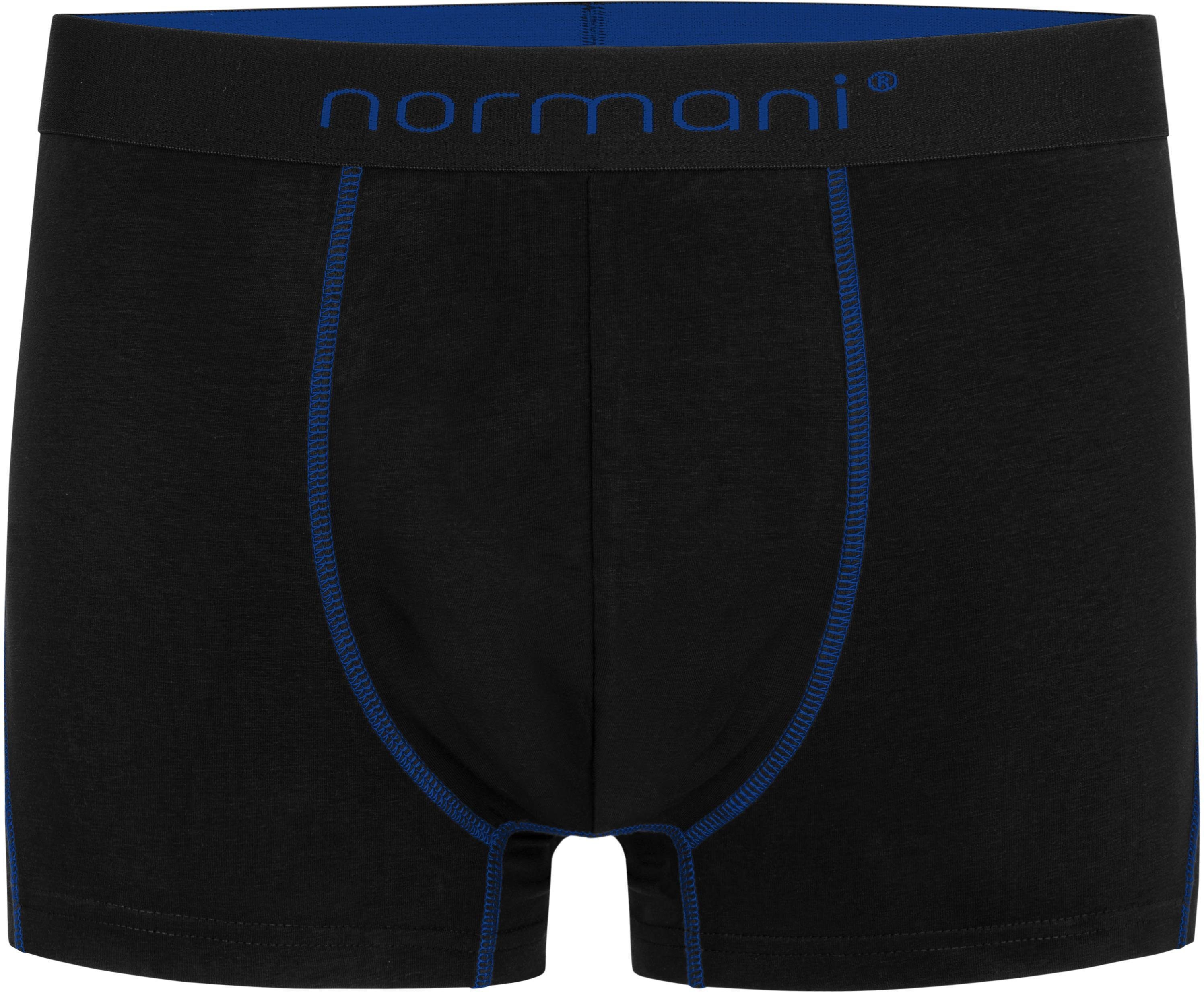 atmungsaktiver Boxershorts Männer normani aus aus Dunkelblau Baumwolle für Unterhose weiche Boxershorts 6 Baumwolle